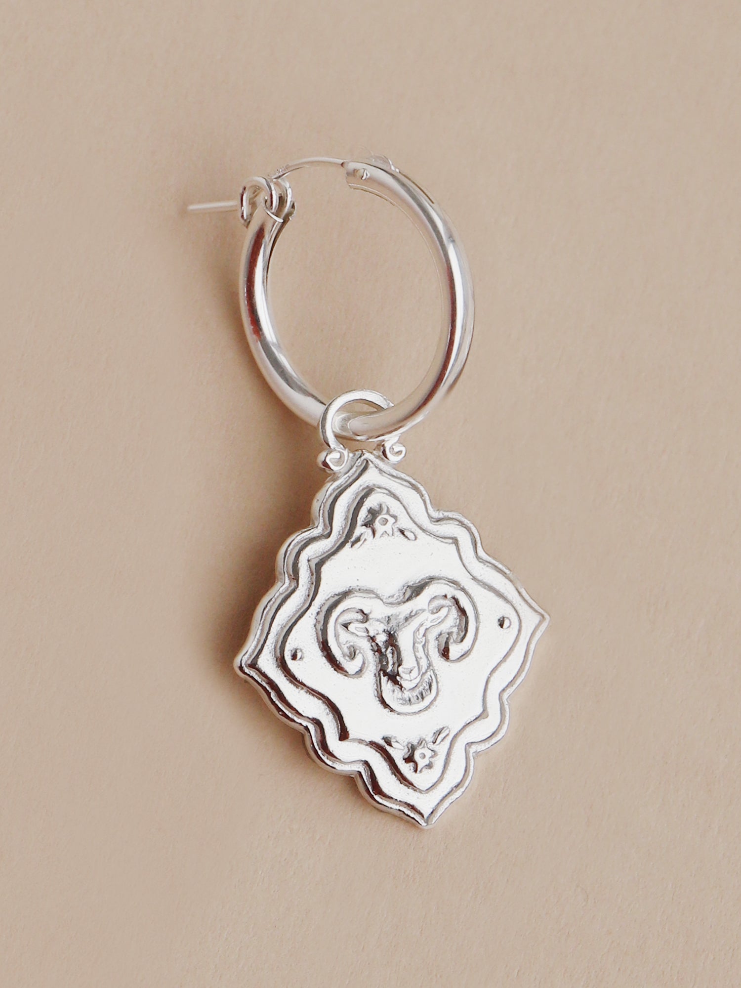 Aries - Individual Charm in Silver