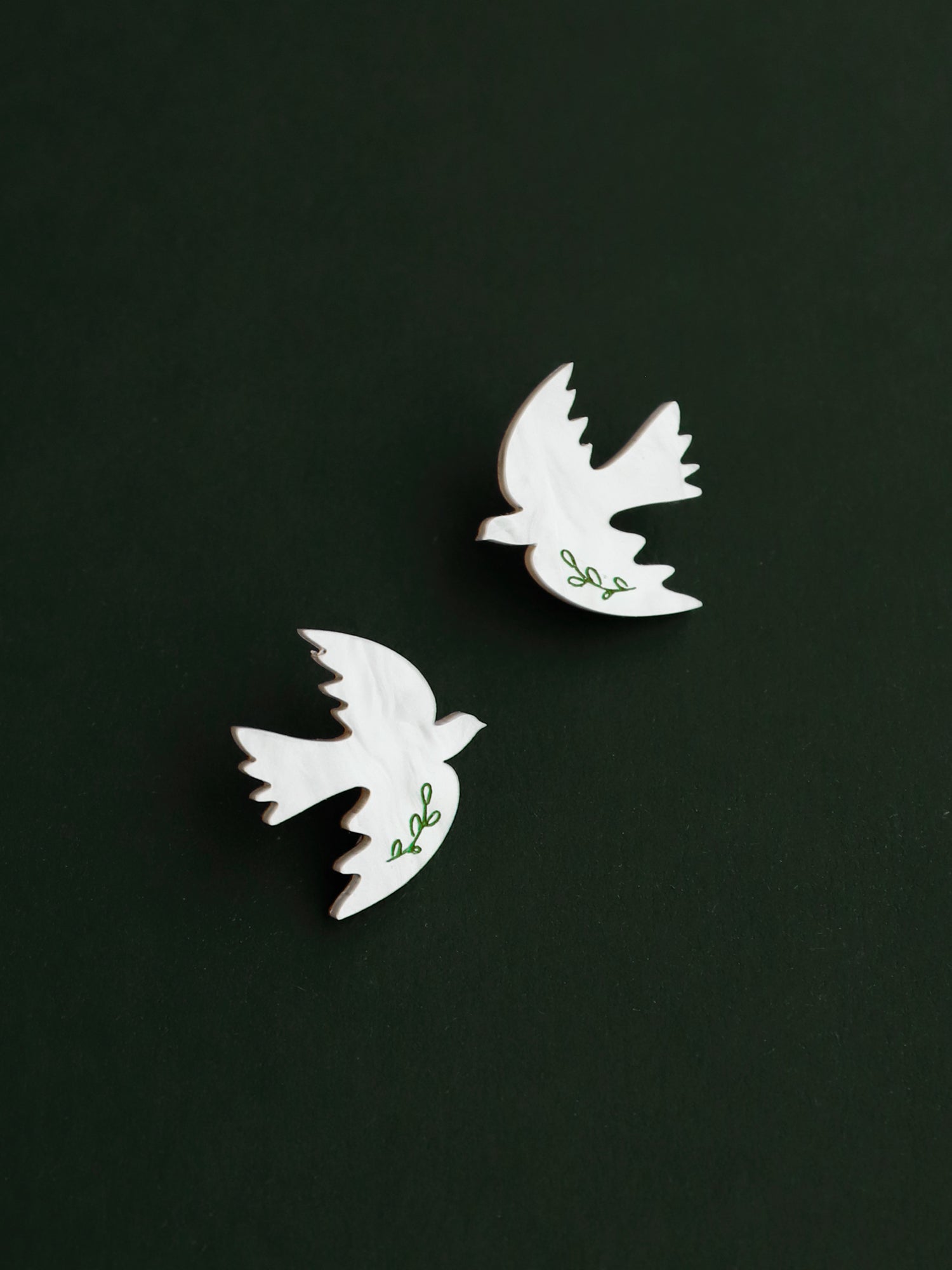 Dove Studs - Medical Aid for Palestinians Fundraiser