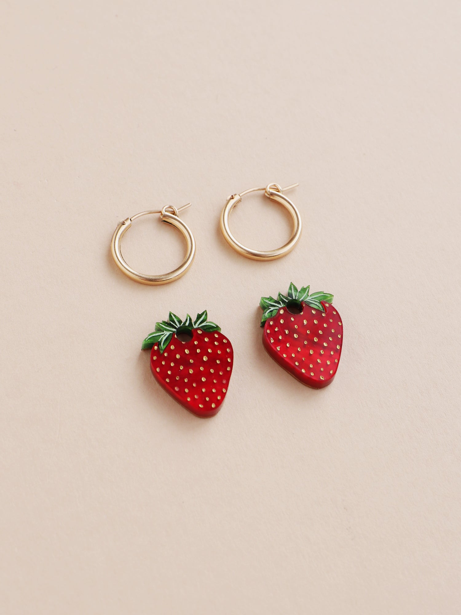Strawberry II Hoops