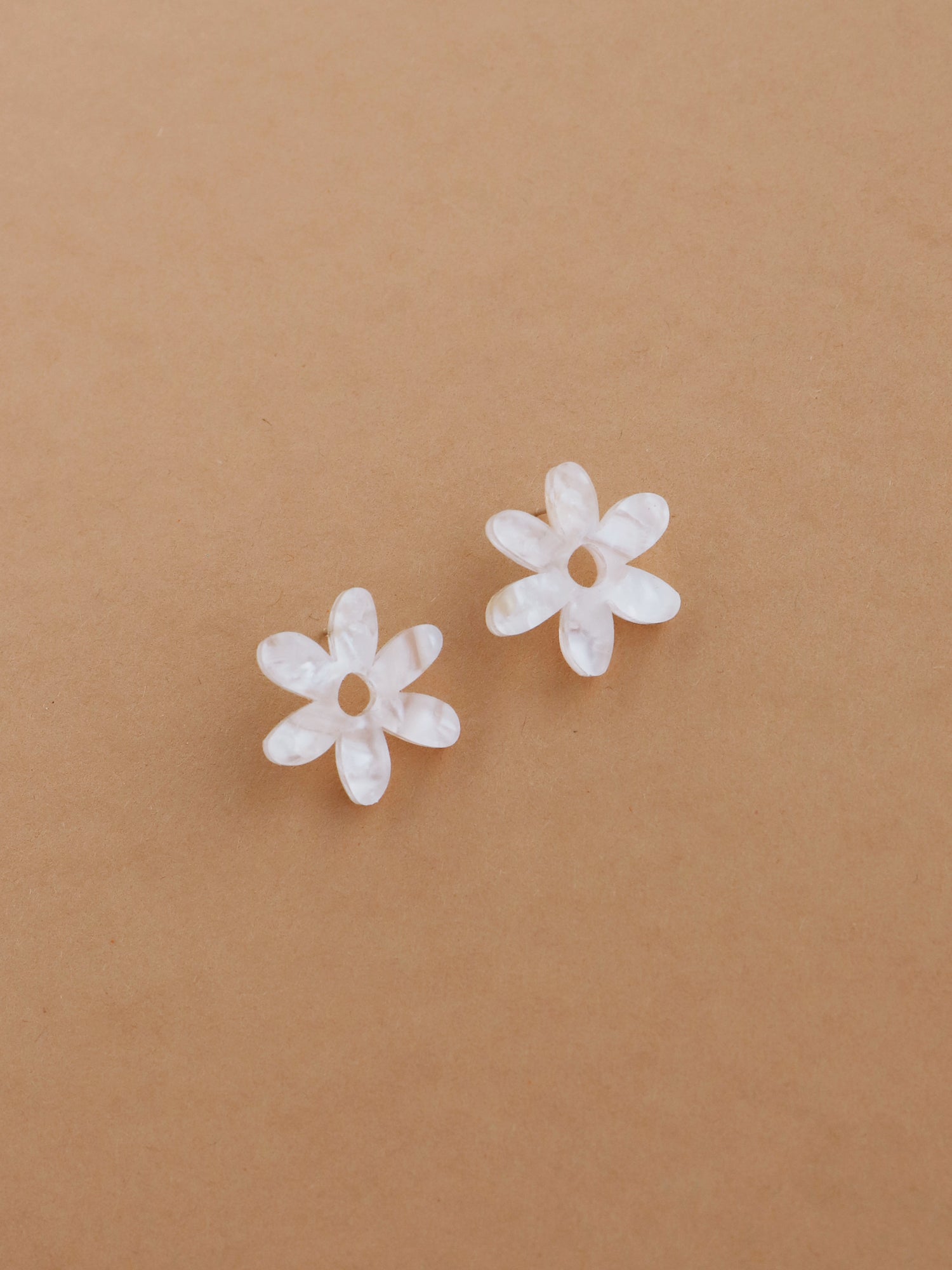 Caia Studs in Off White