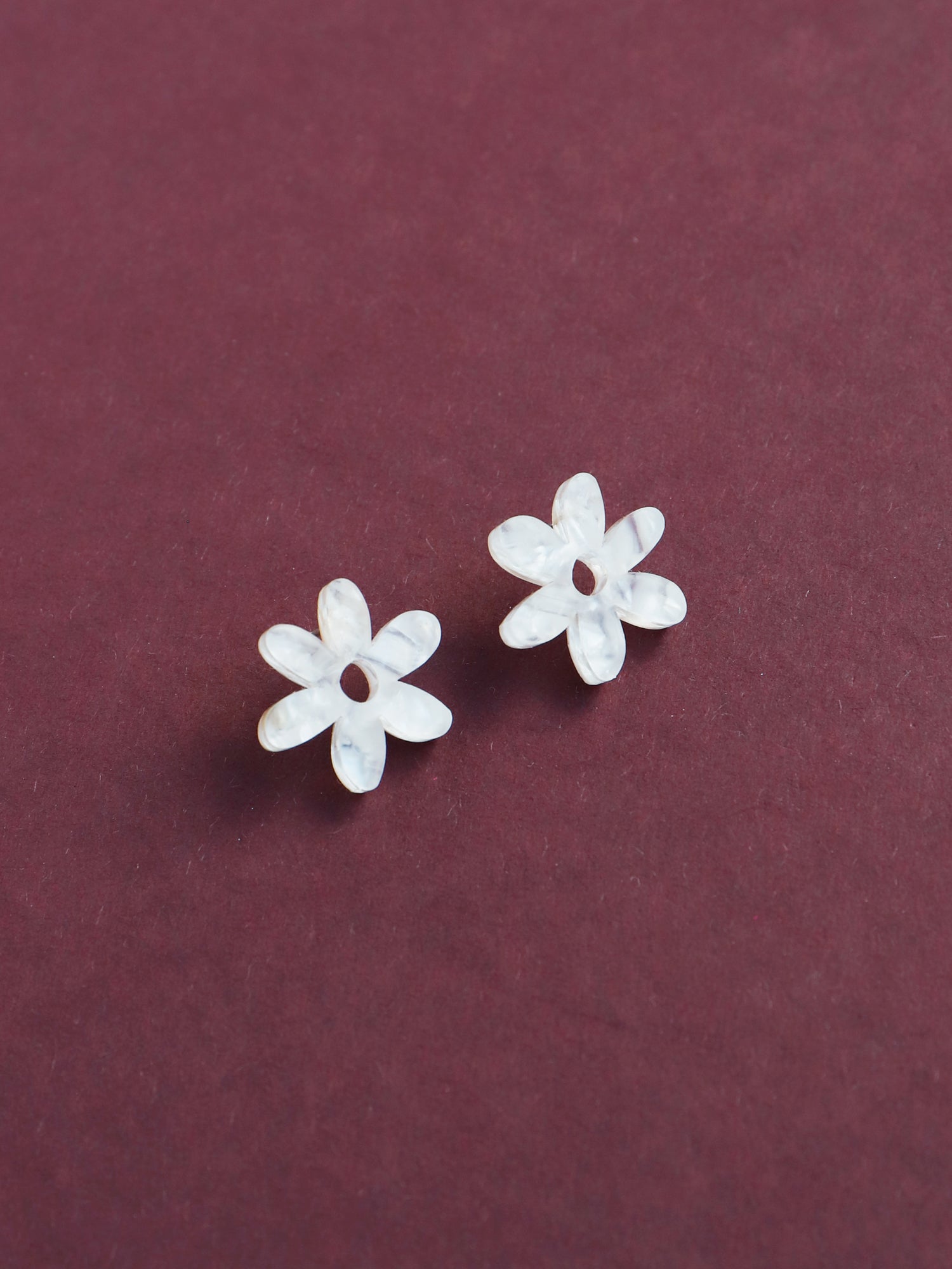 Caia Studs in Off White
