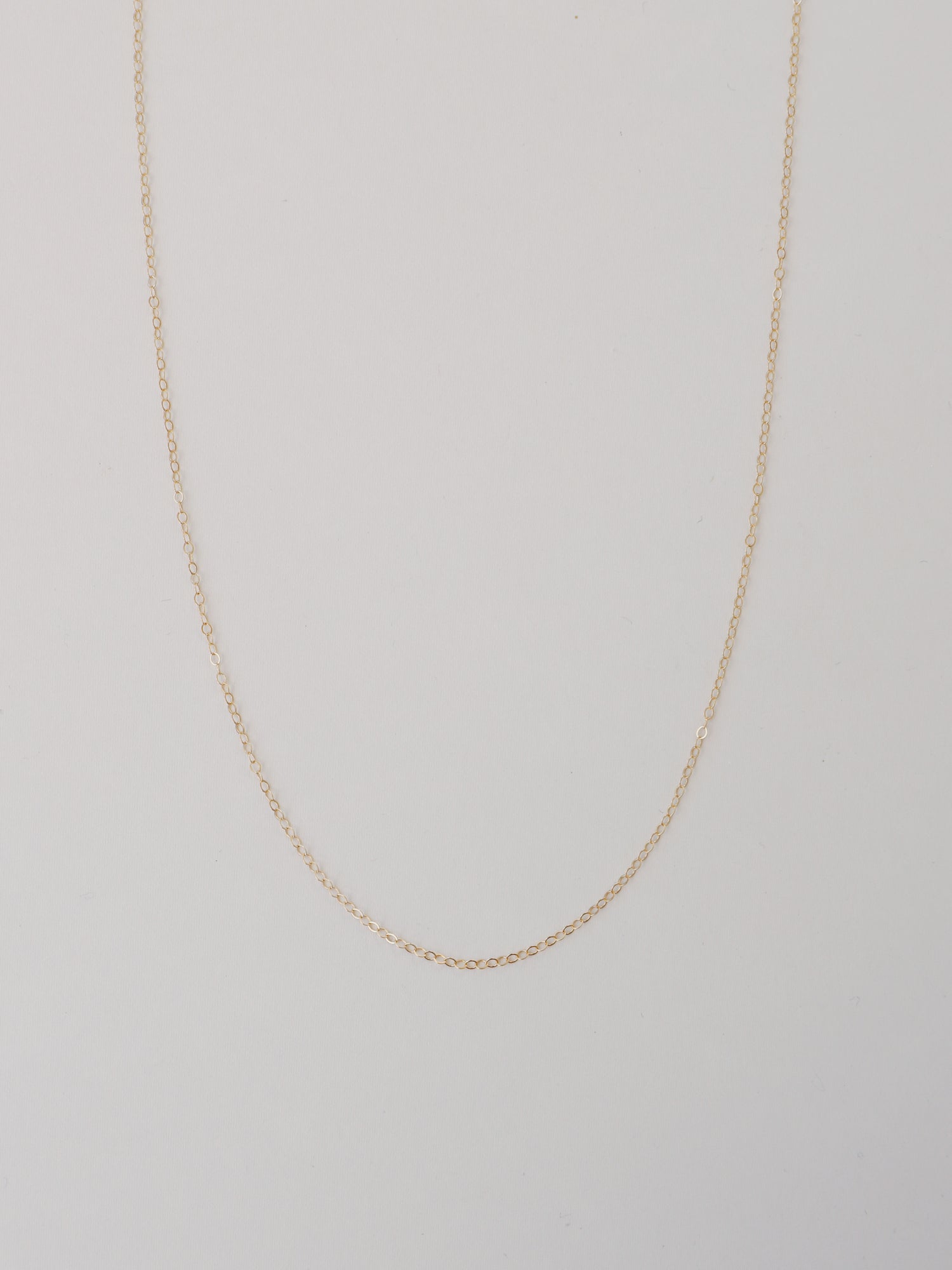 Gold-Filled Flat Cable Chain