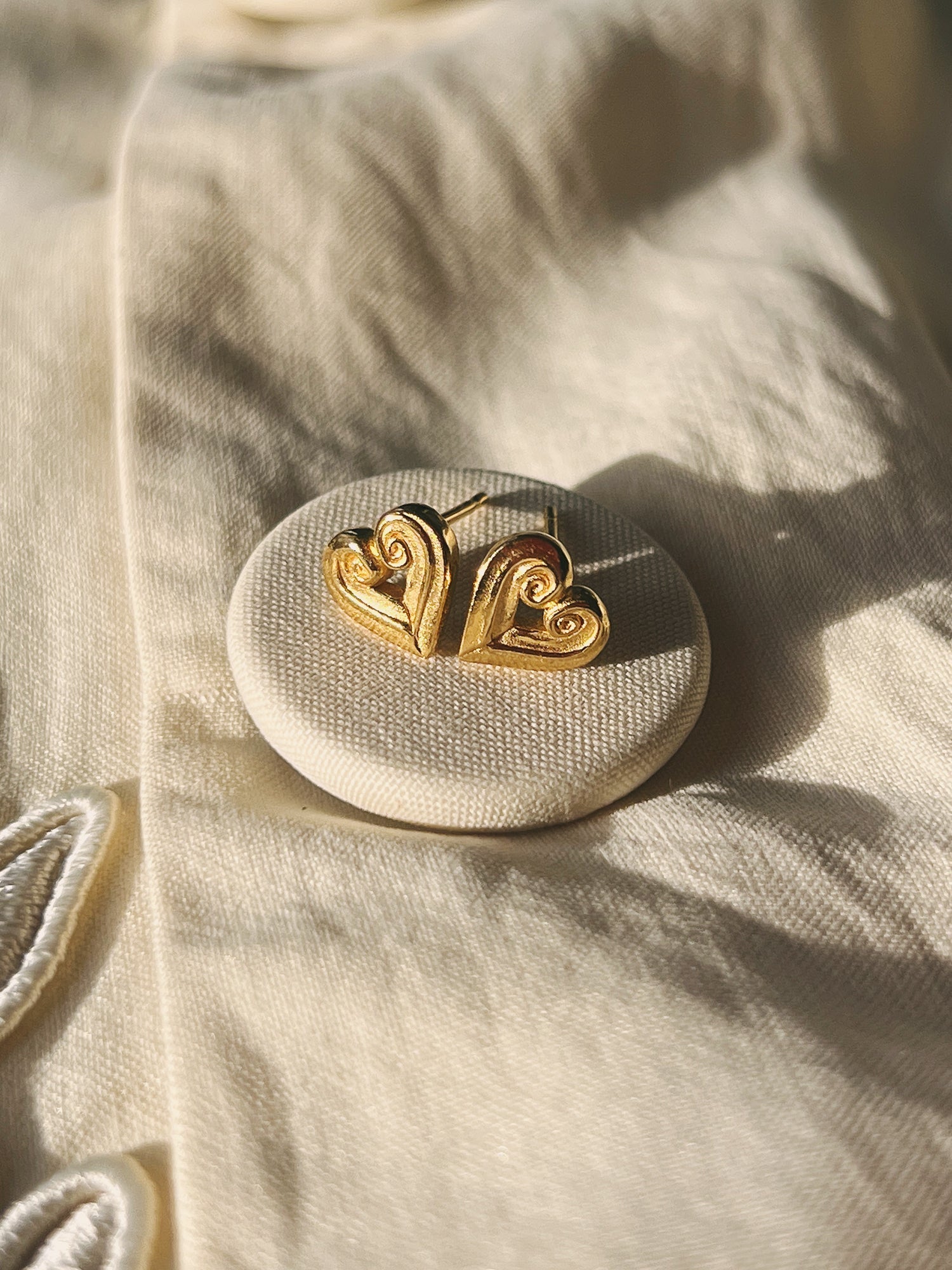 Mini Reverie Studs - Gold