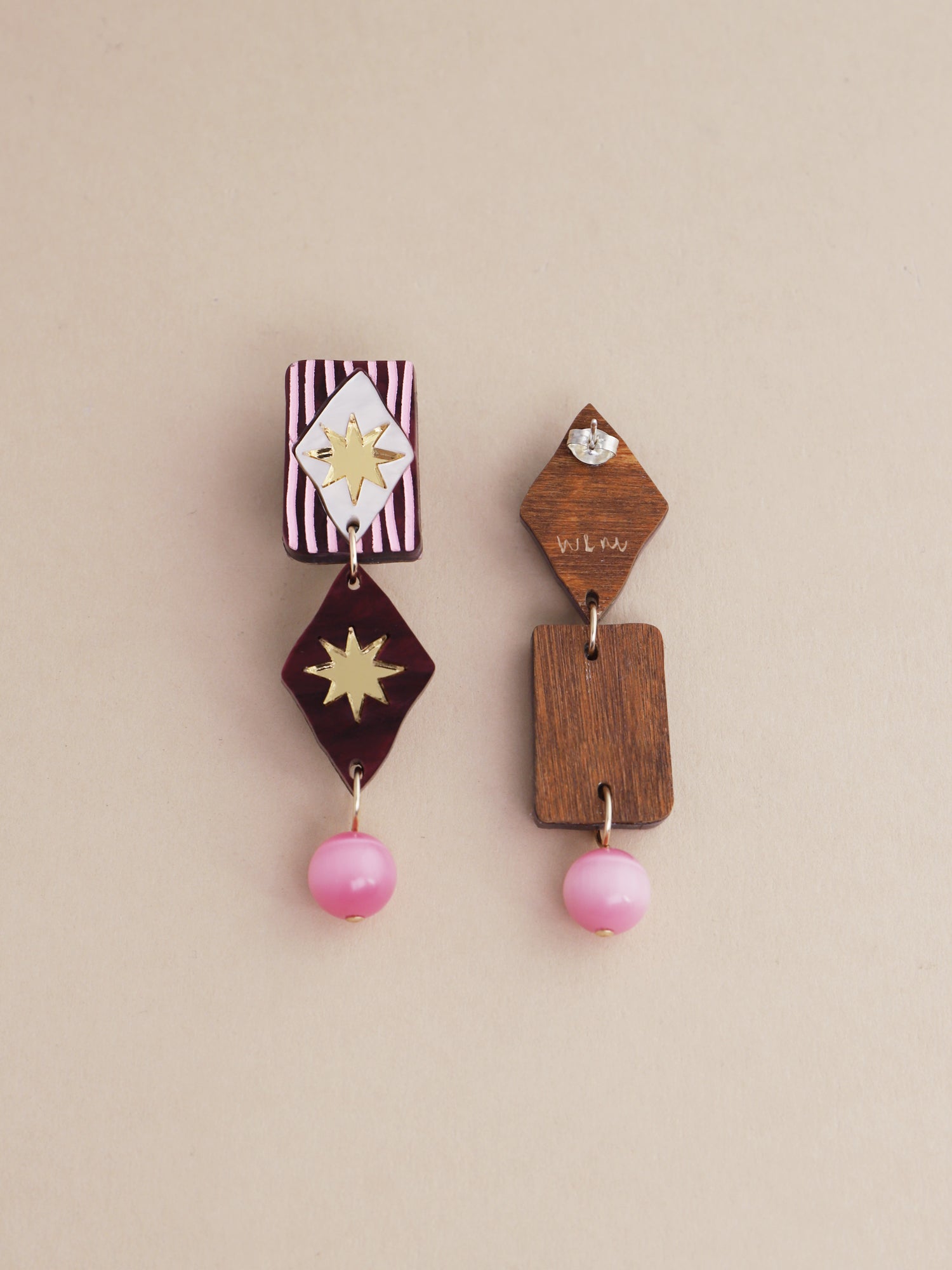 Allegra Earrings in Cherry