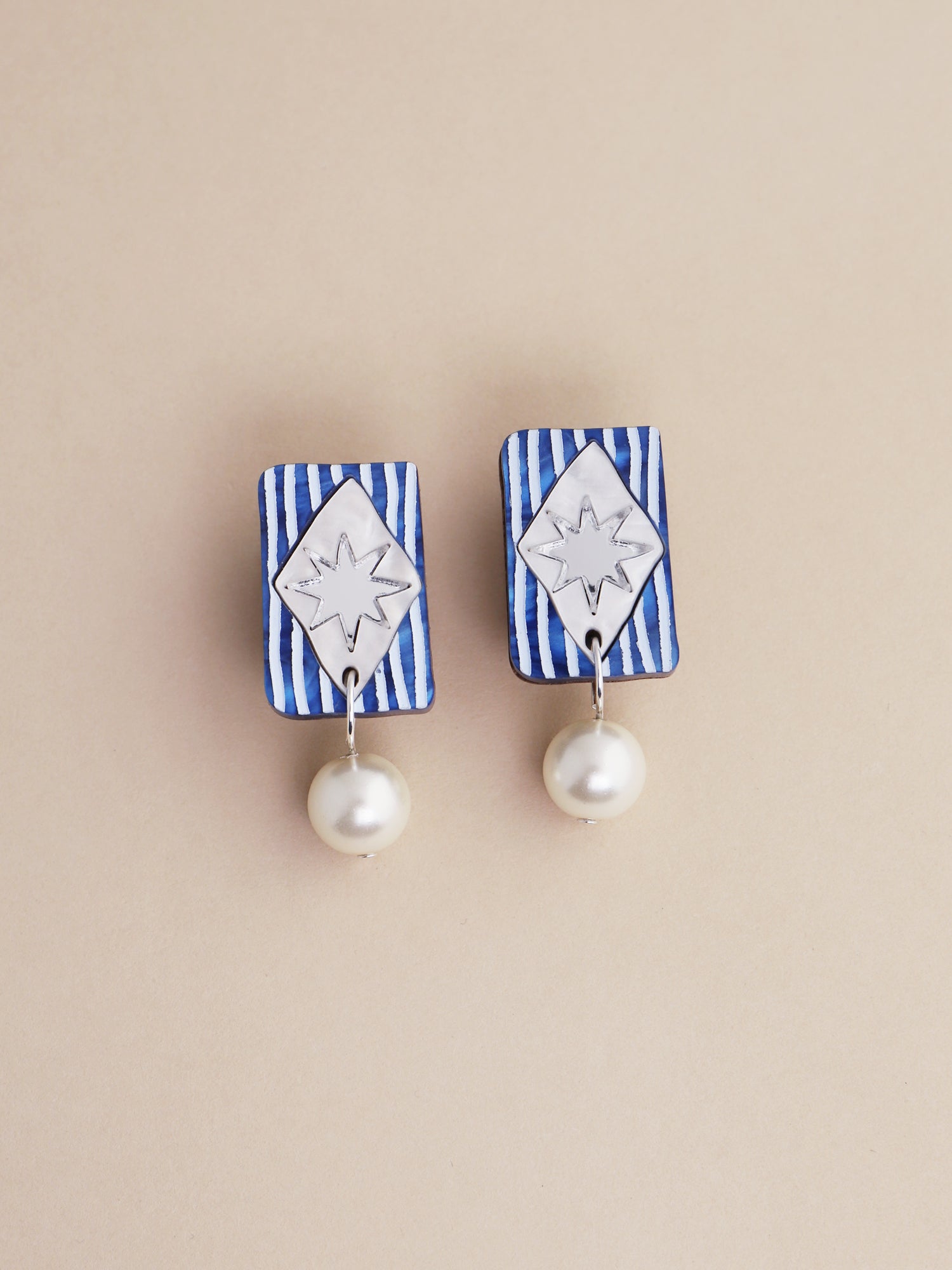 Allegra Studs in Sapphire