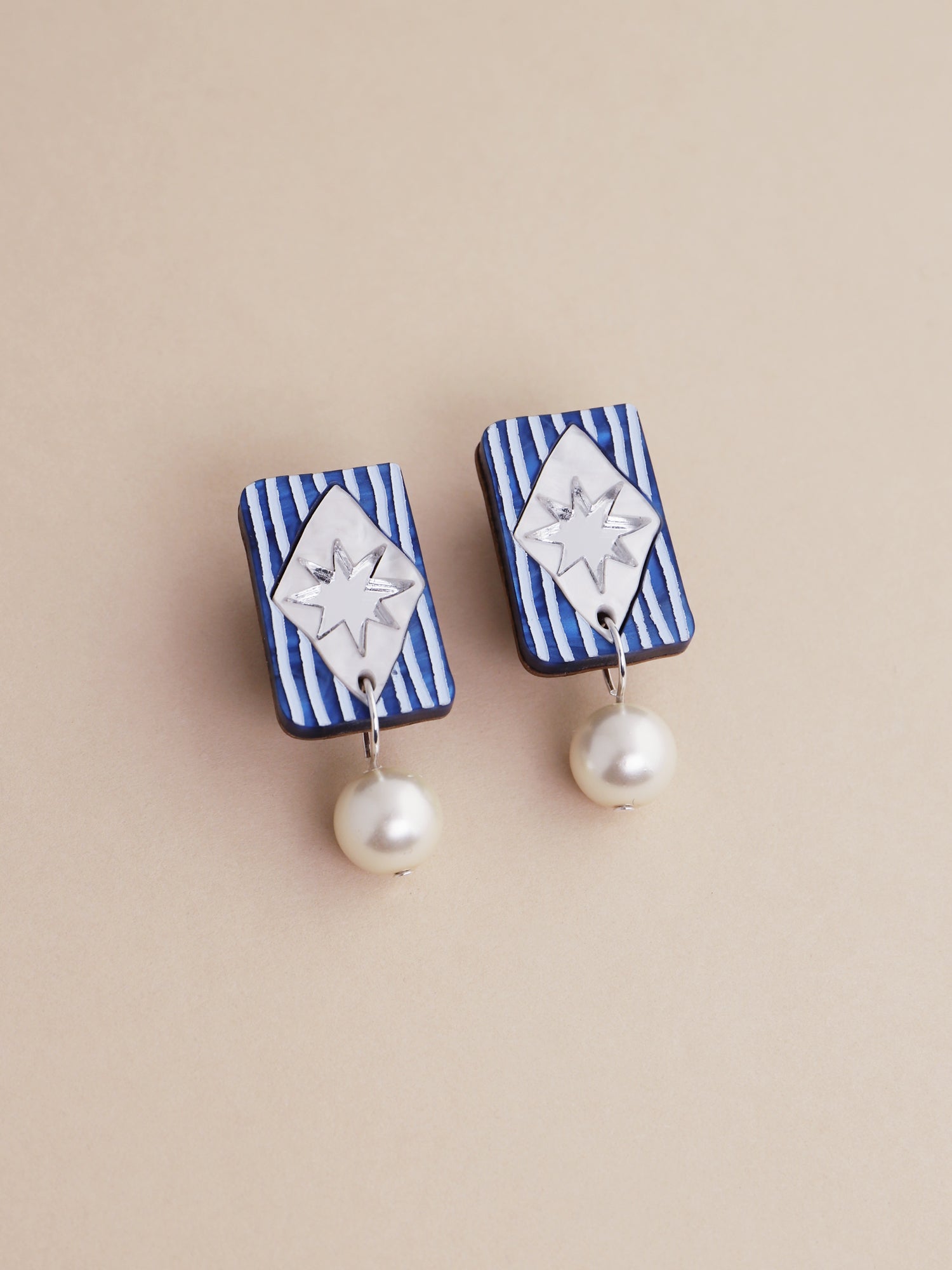 Allegra Studs in Sapphire