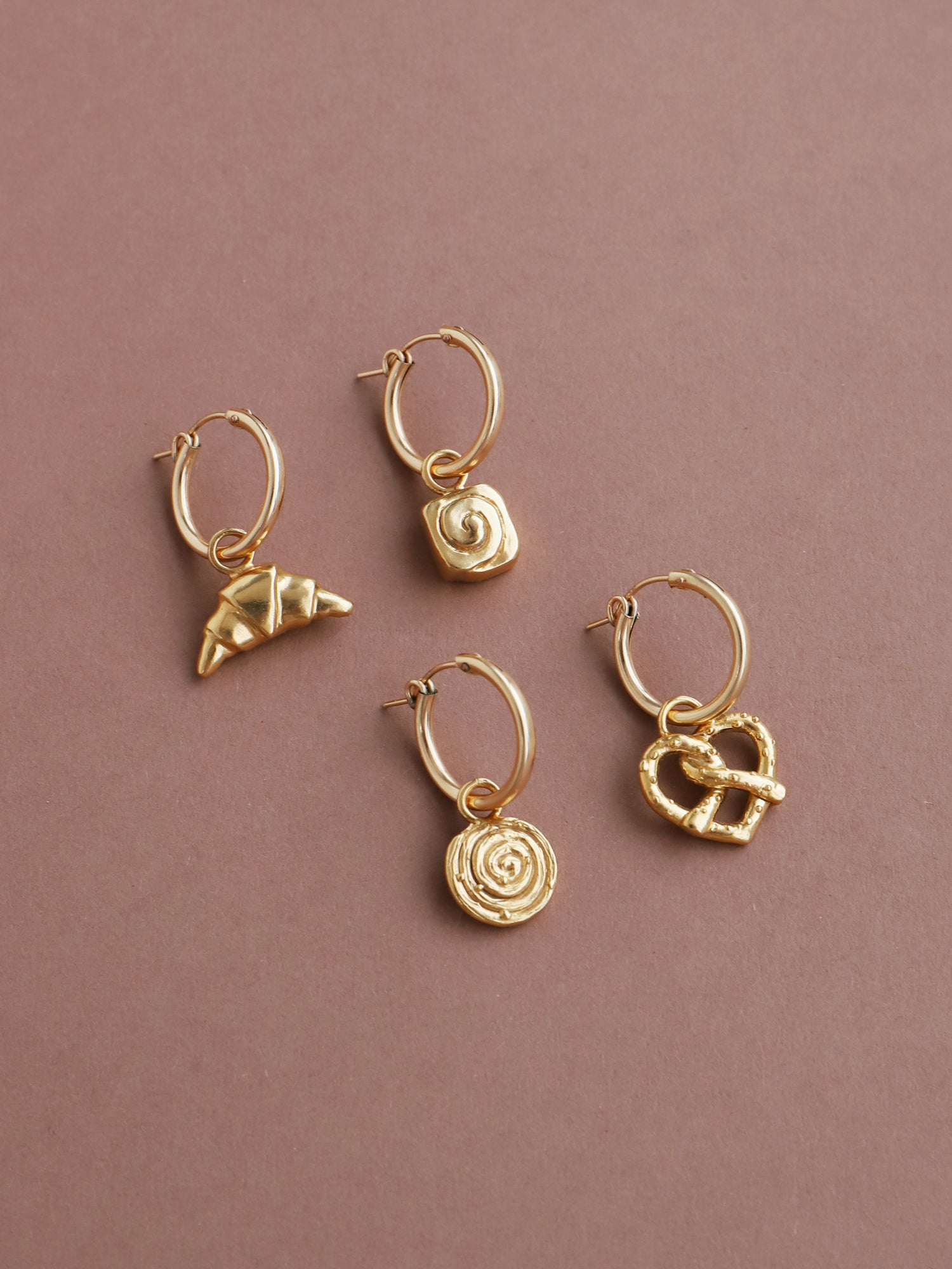 Pastry Hoops - Individual Charms