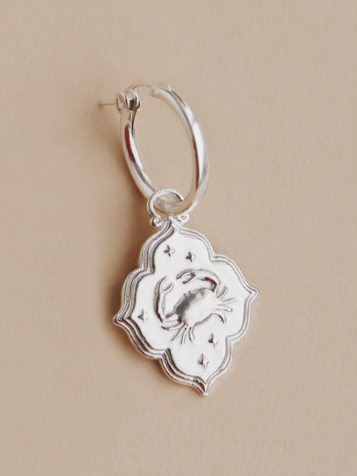 Cancer - Individual Charm in Silver