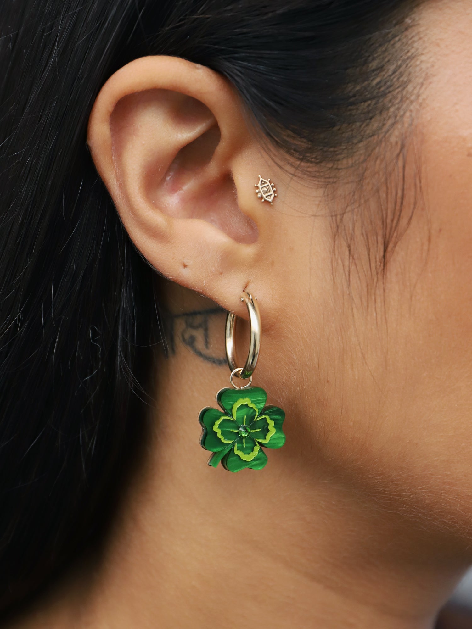 Wish Me Luck Hoops Set