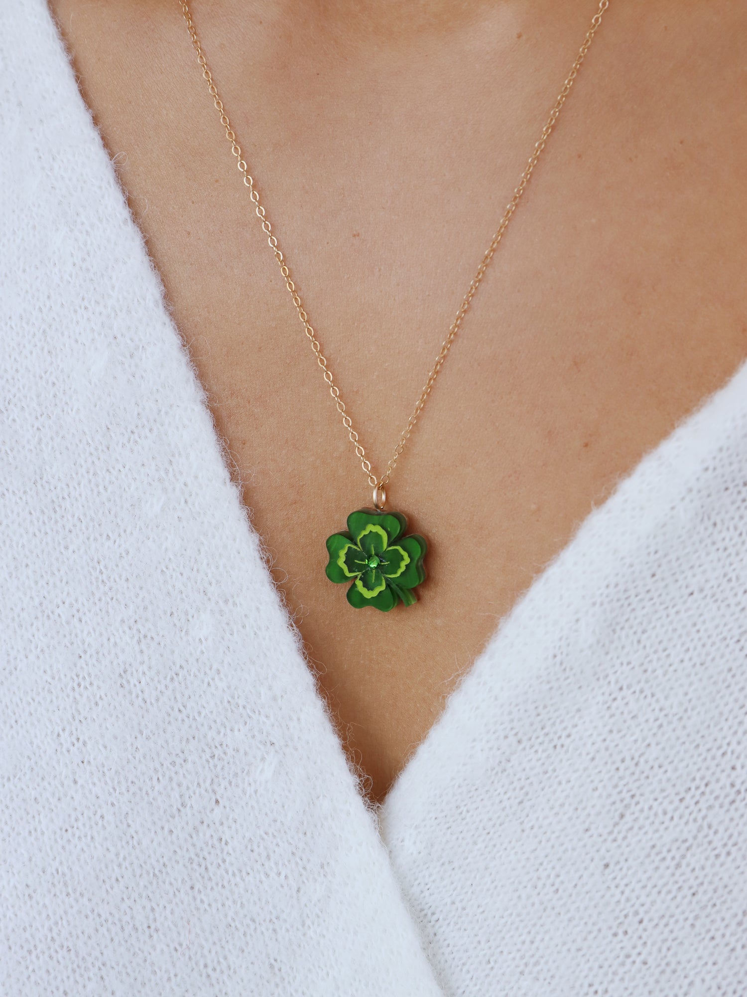 Four Leaf Clover Necklace