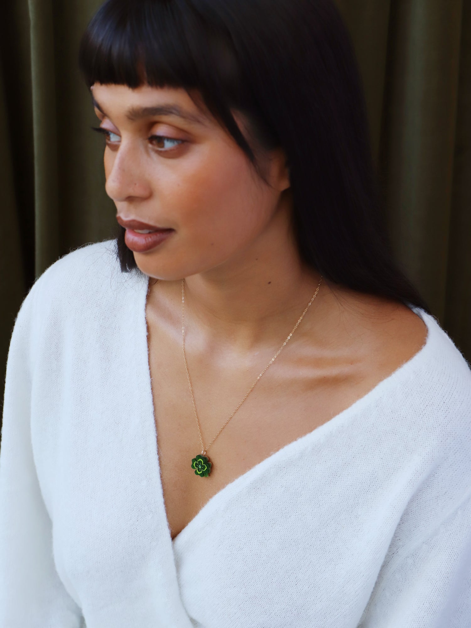 Four Leaf Clover Necklace