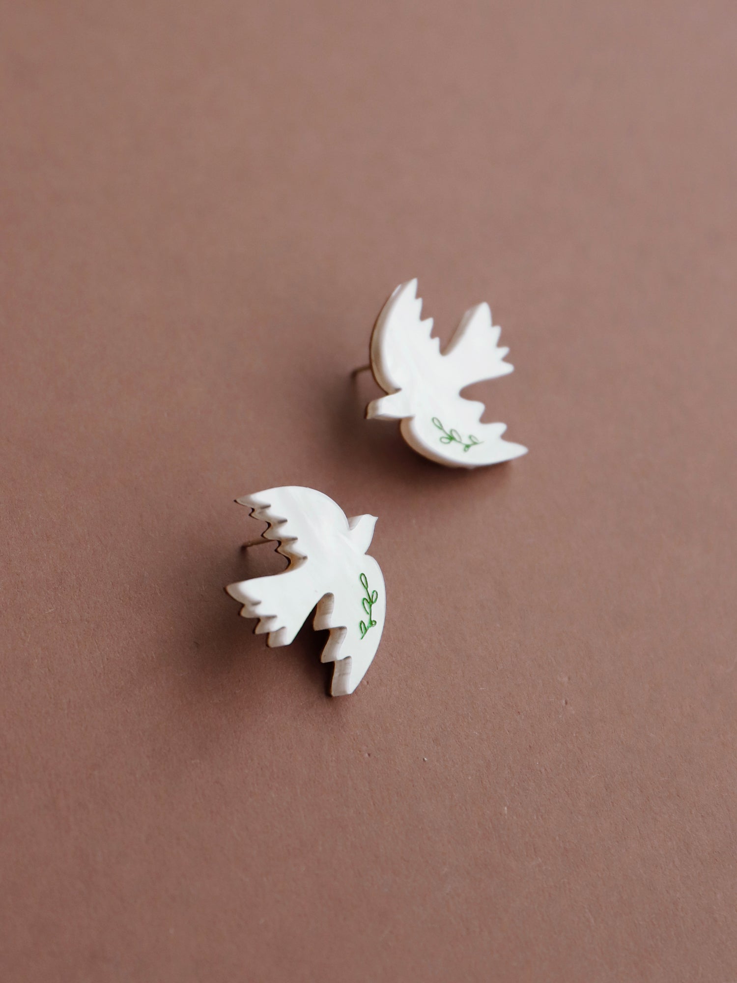 Dove Studs - Medical Aid for Palestinians Fundraiser