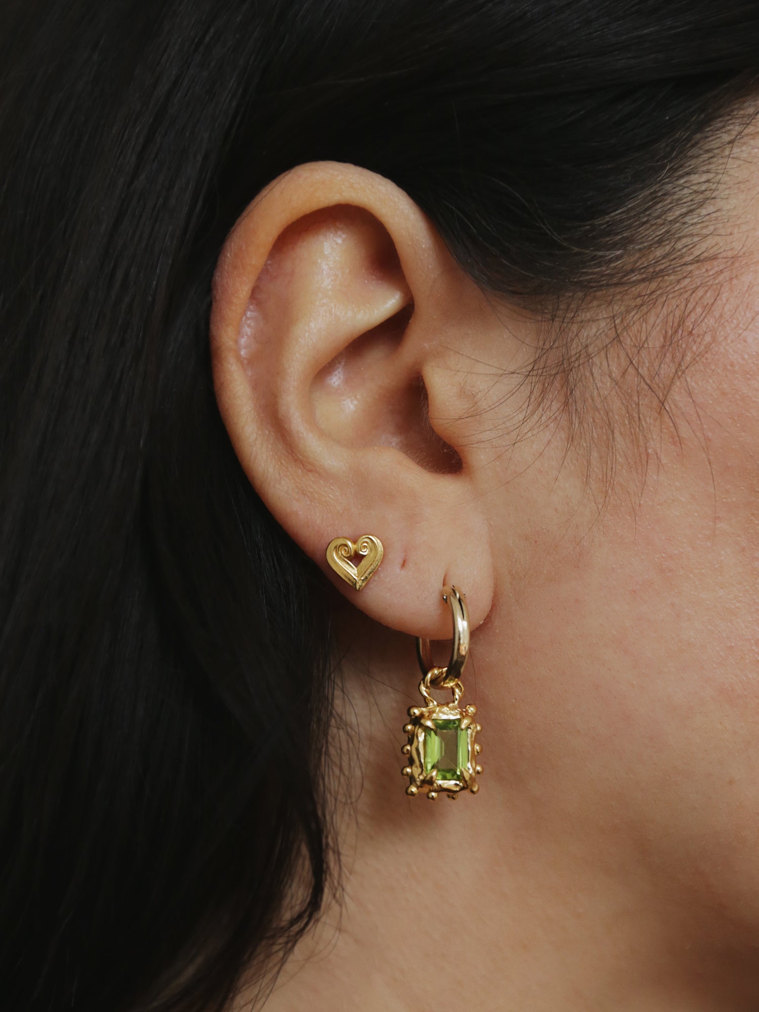 Mini Reverie Studs - Gold