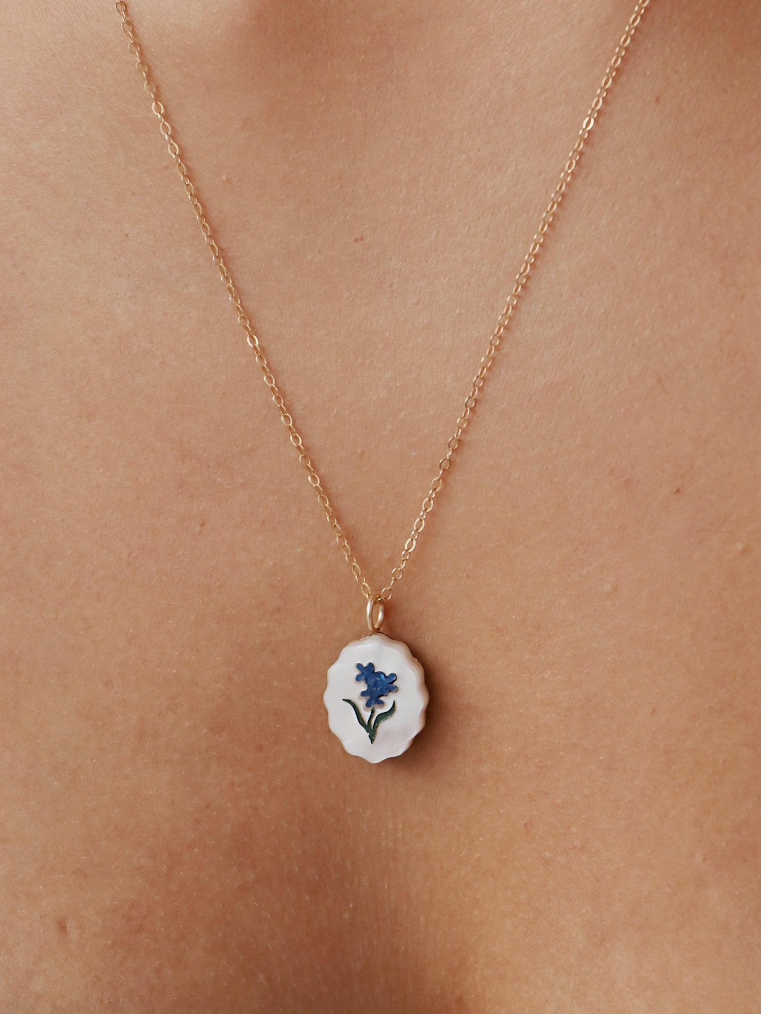 Forget Me Not Necklace