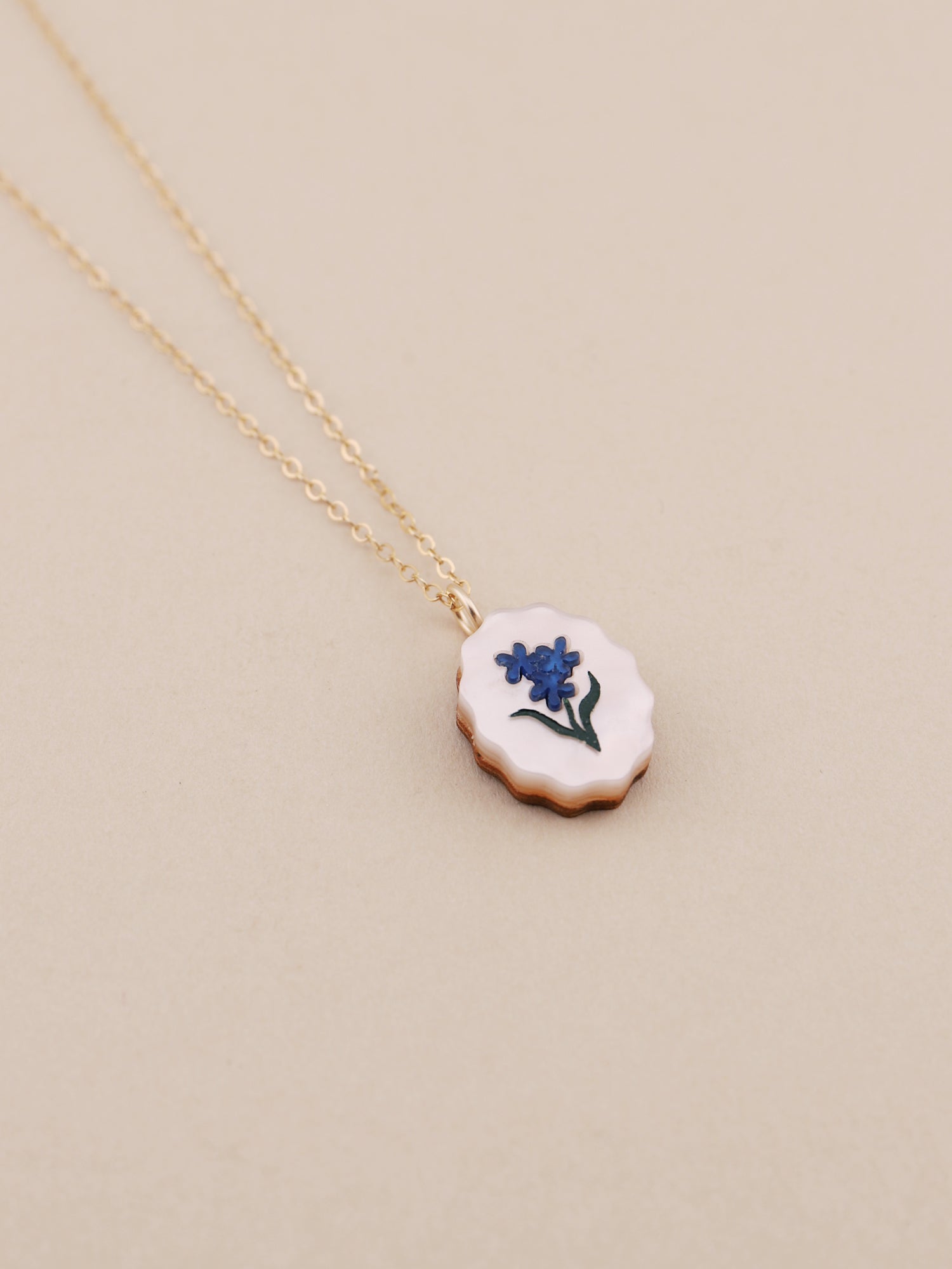 Forget Me Not Necklace