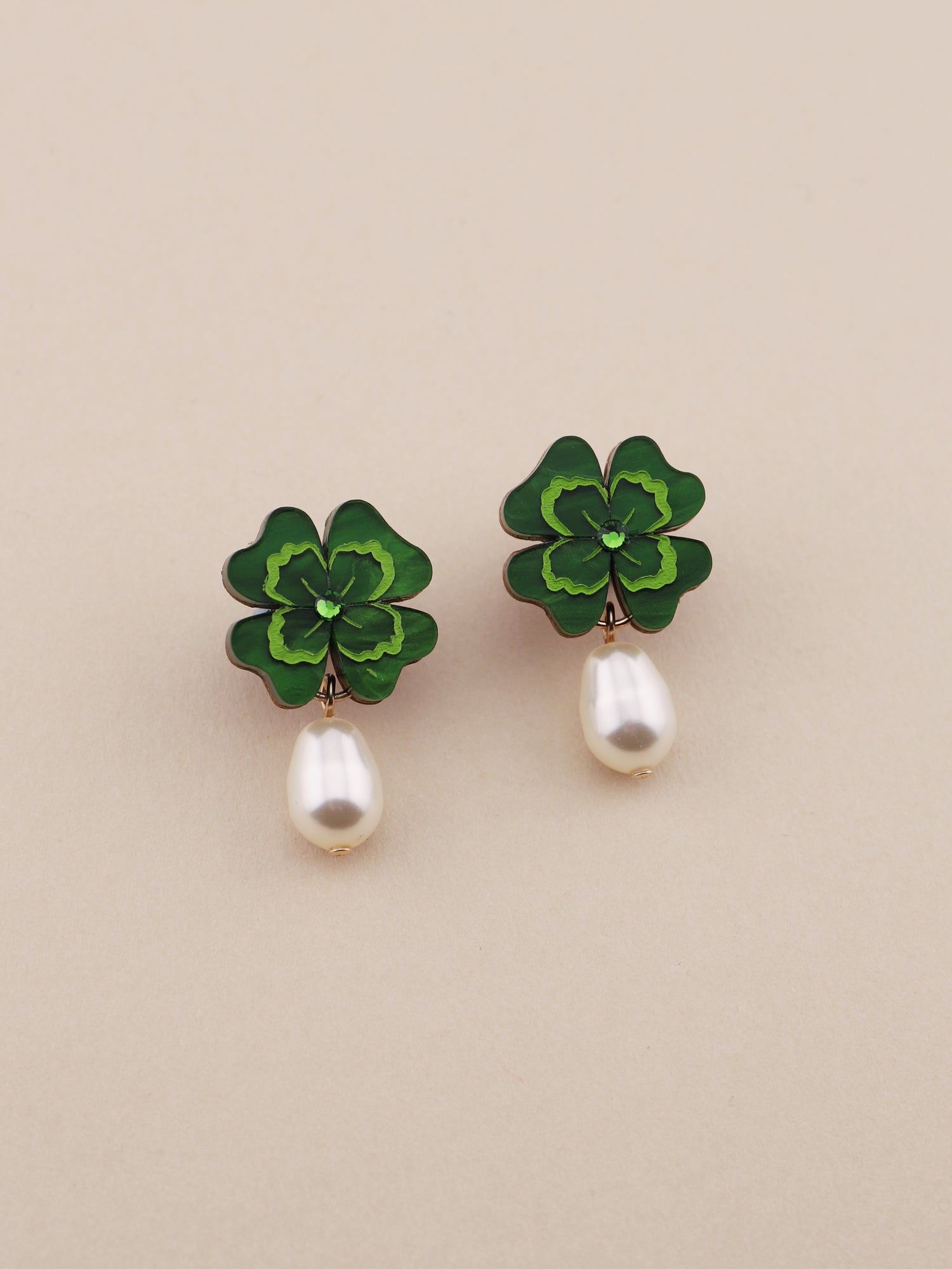 Four Leaf Clover Earrings