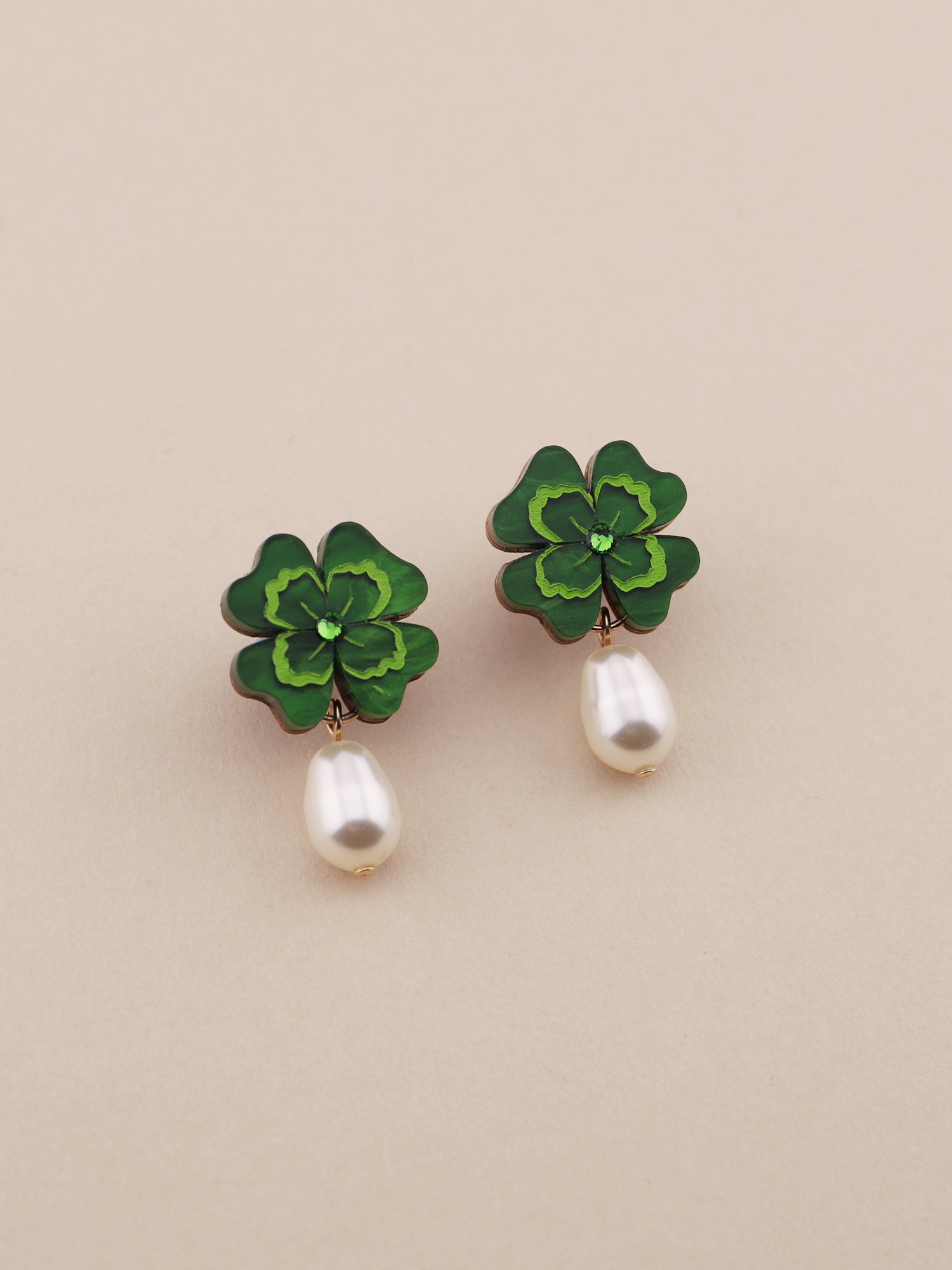 Four Leaf Clover Earrings