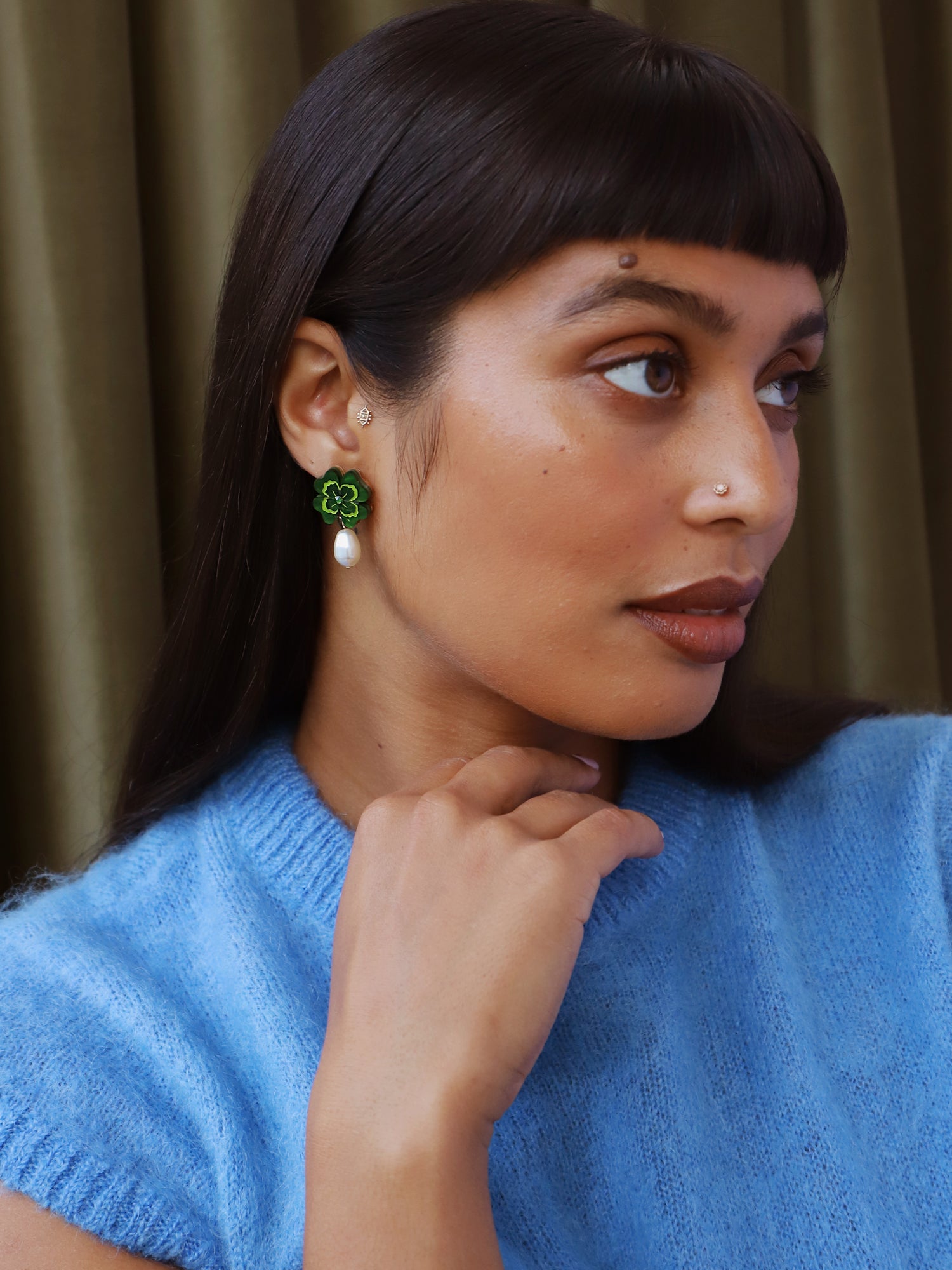 Four Leaf Clover Earrings