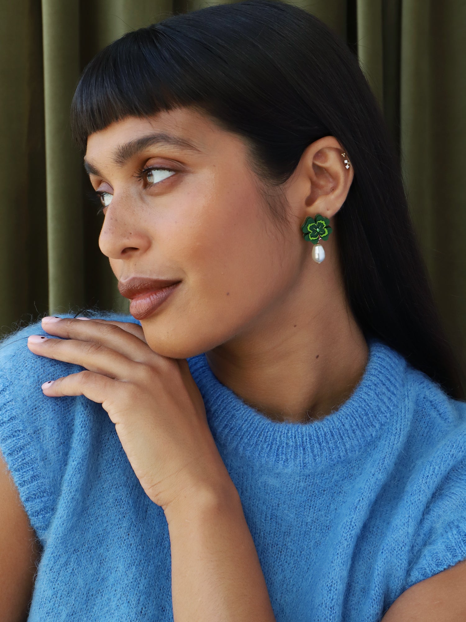 Four Leaf Clover Earrings