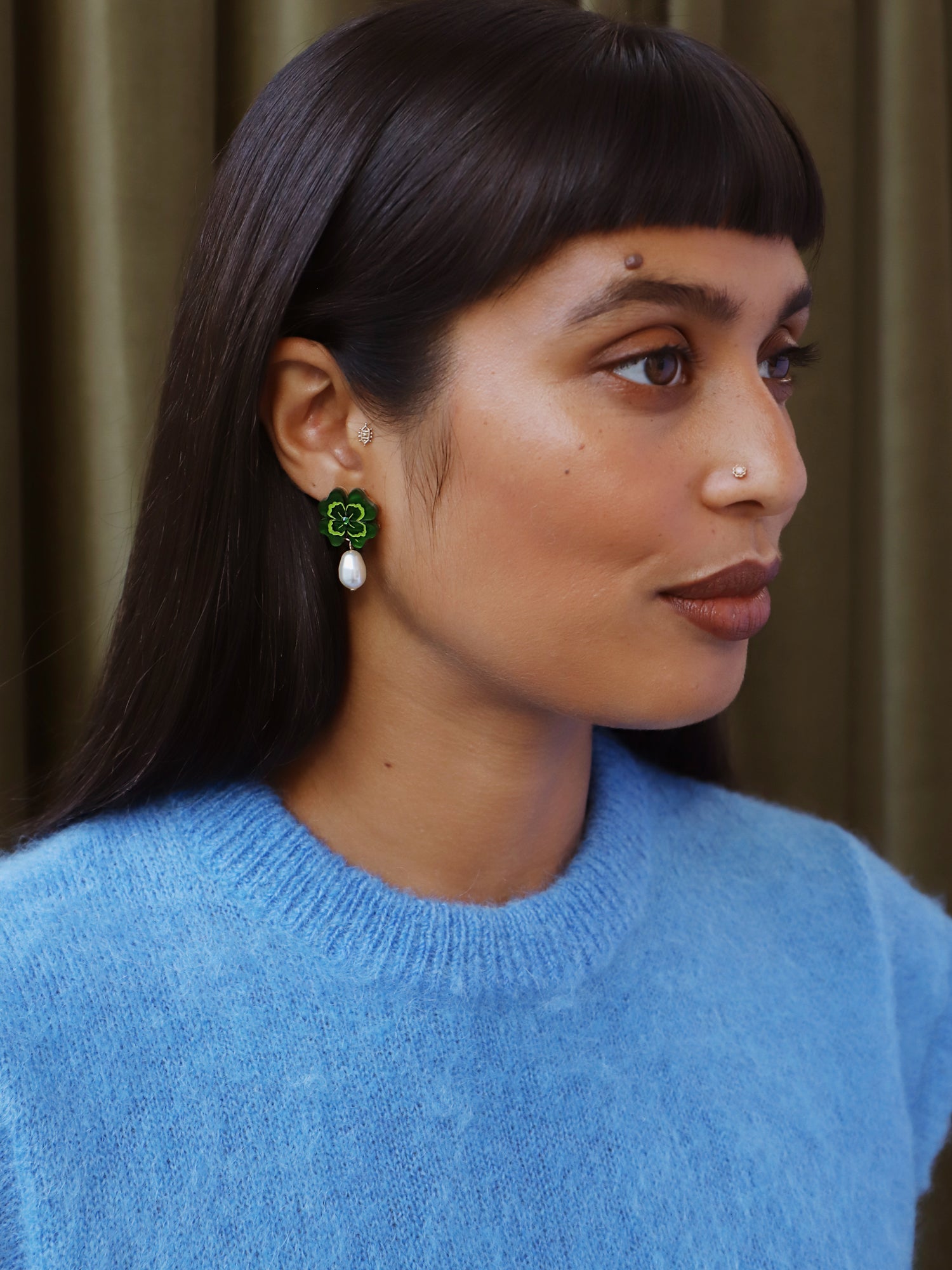 Four Leaf Clover Earrings