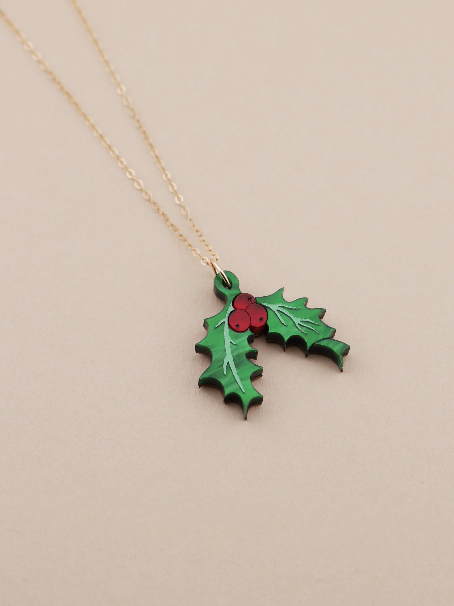 Holly Necklace