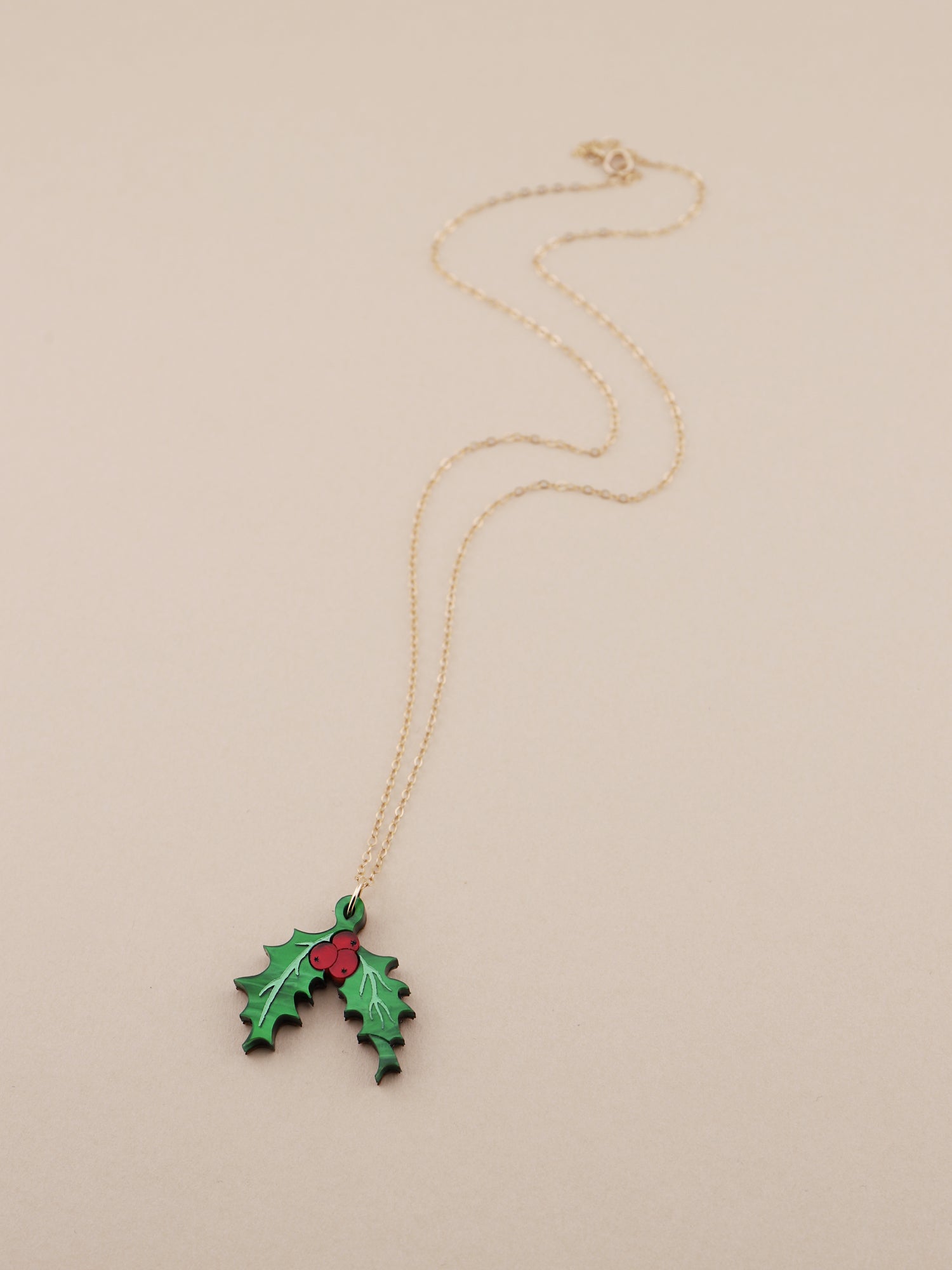 Holly Necklace