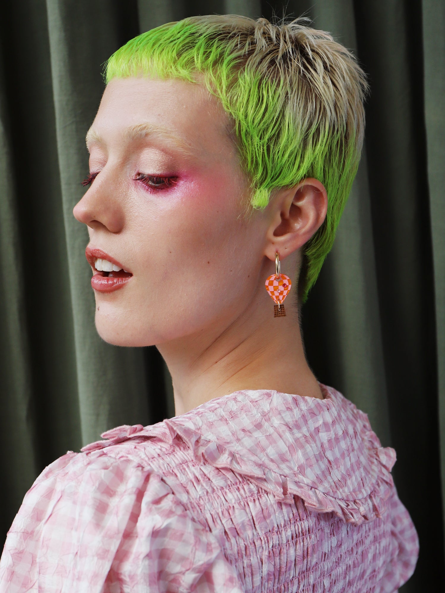 Hot Air Balloon Hoops in Orange