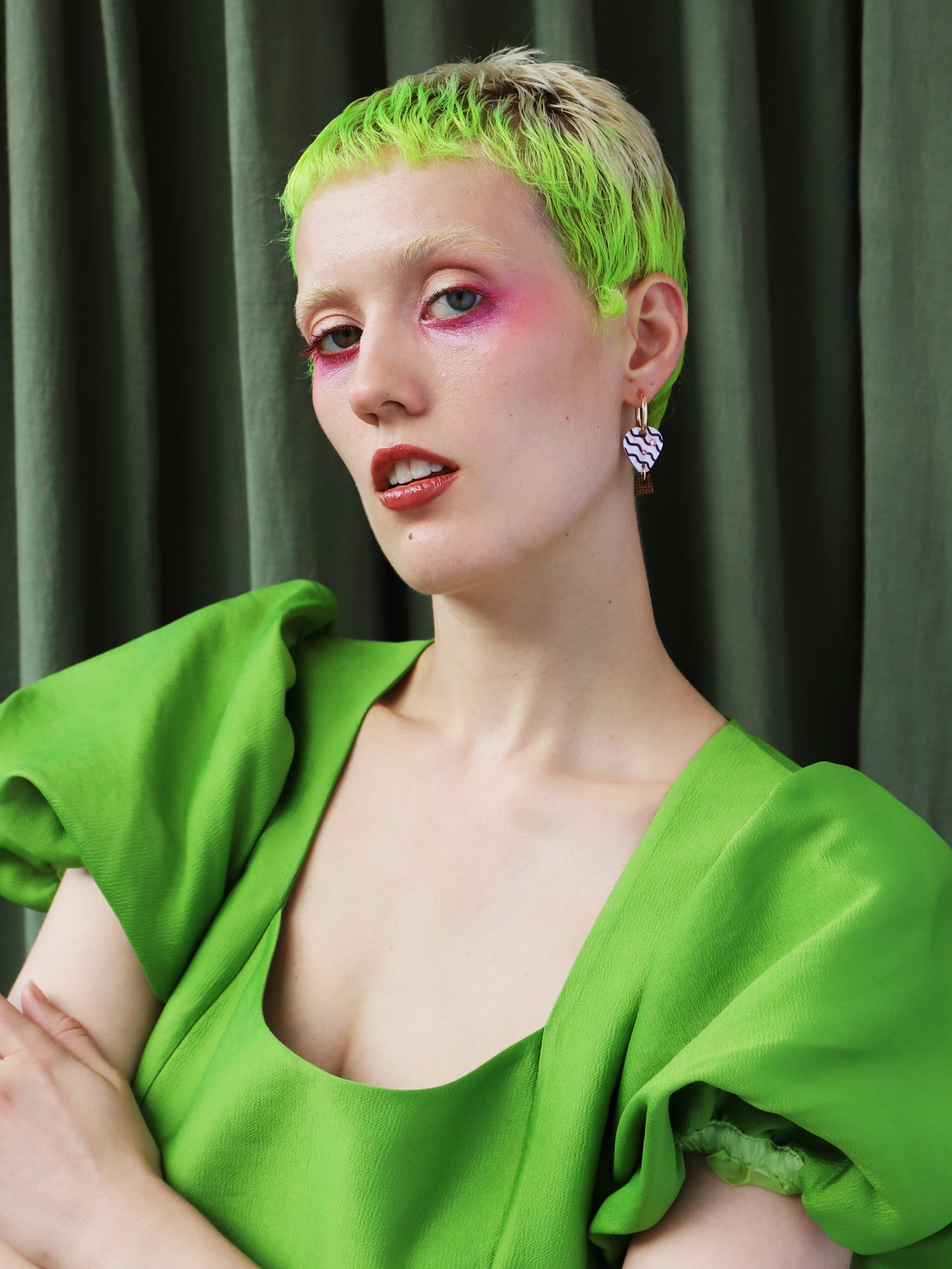 Hot Air Balloon Hoops in Violet