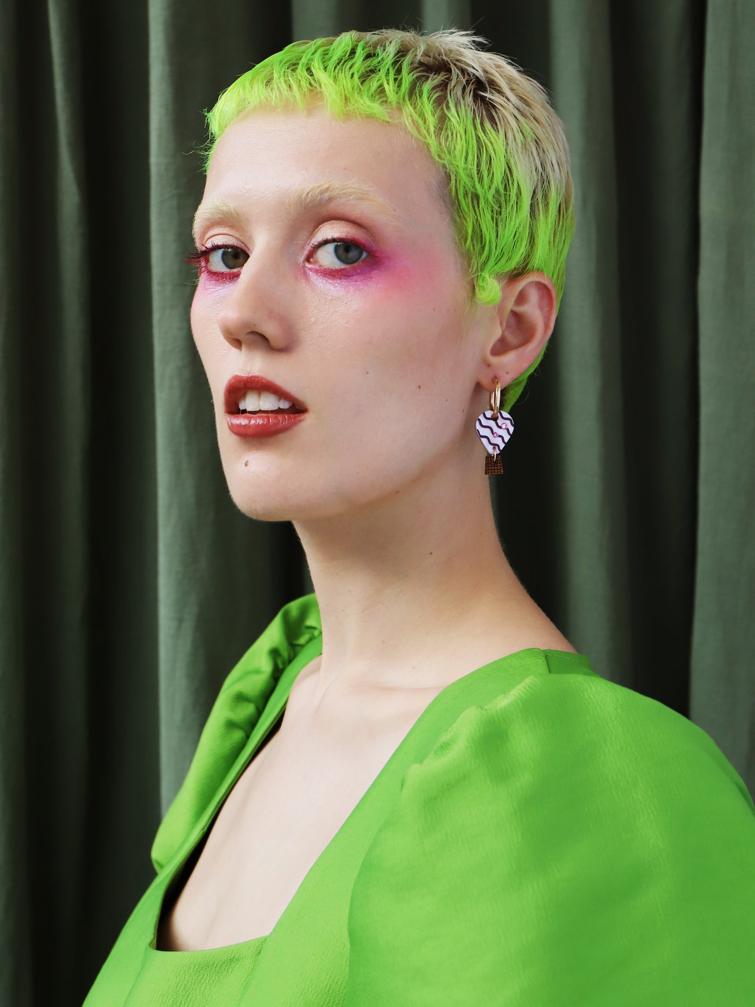 Hot Air Balloon Hoops in Violet