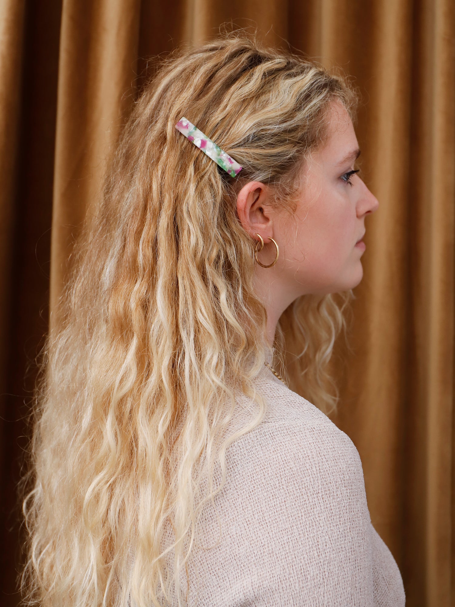 Lucie Hair Clip in Wildflower