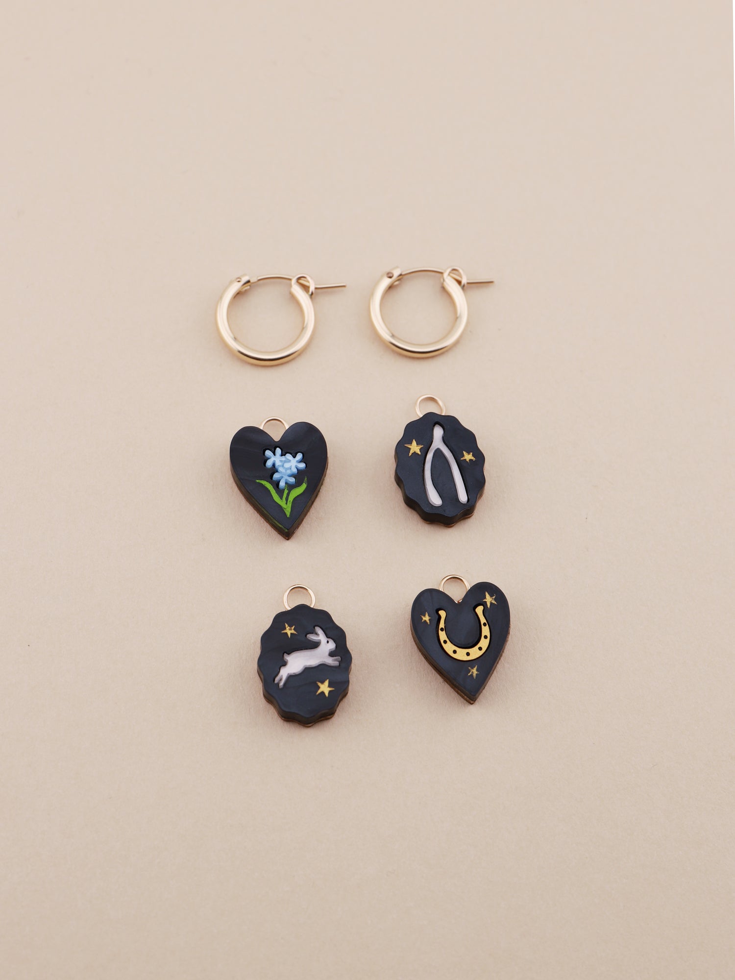 Lucky Charms Hoops Set