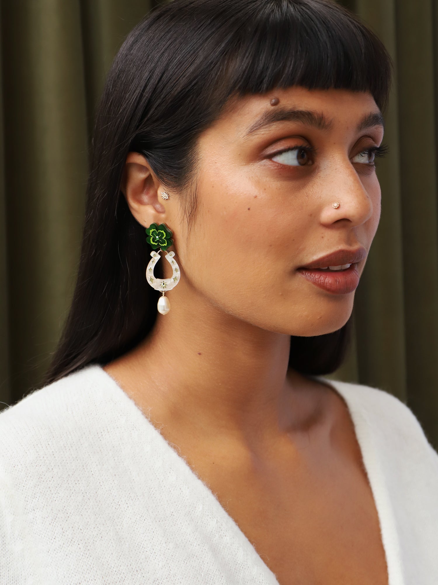 Lucky Statement Earrings