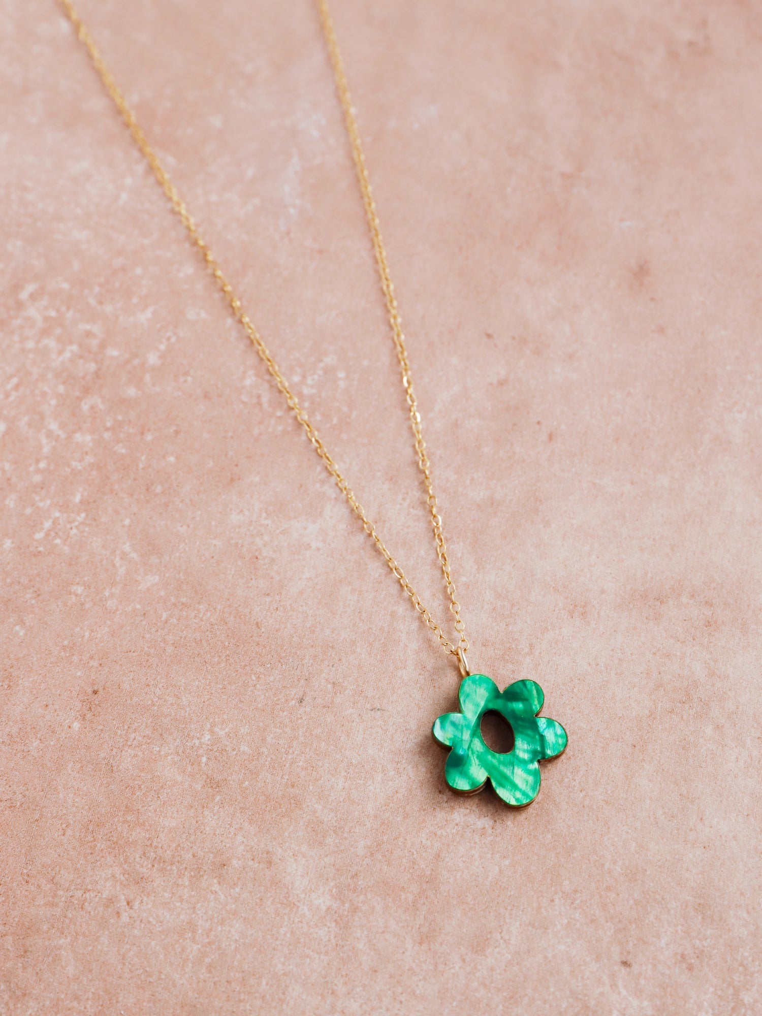 73. Mia Necklace in Emerald - No Chain/Pendant Only - Discontinued