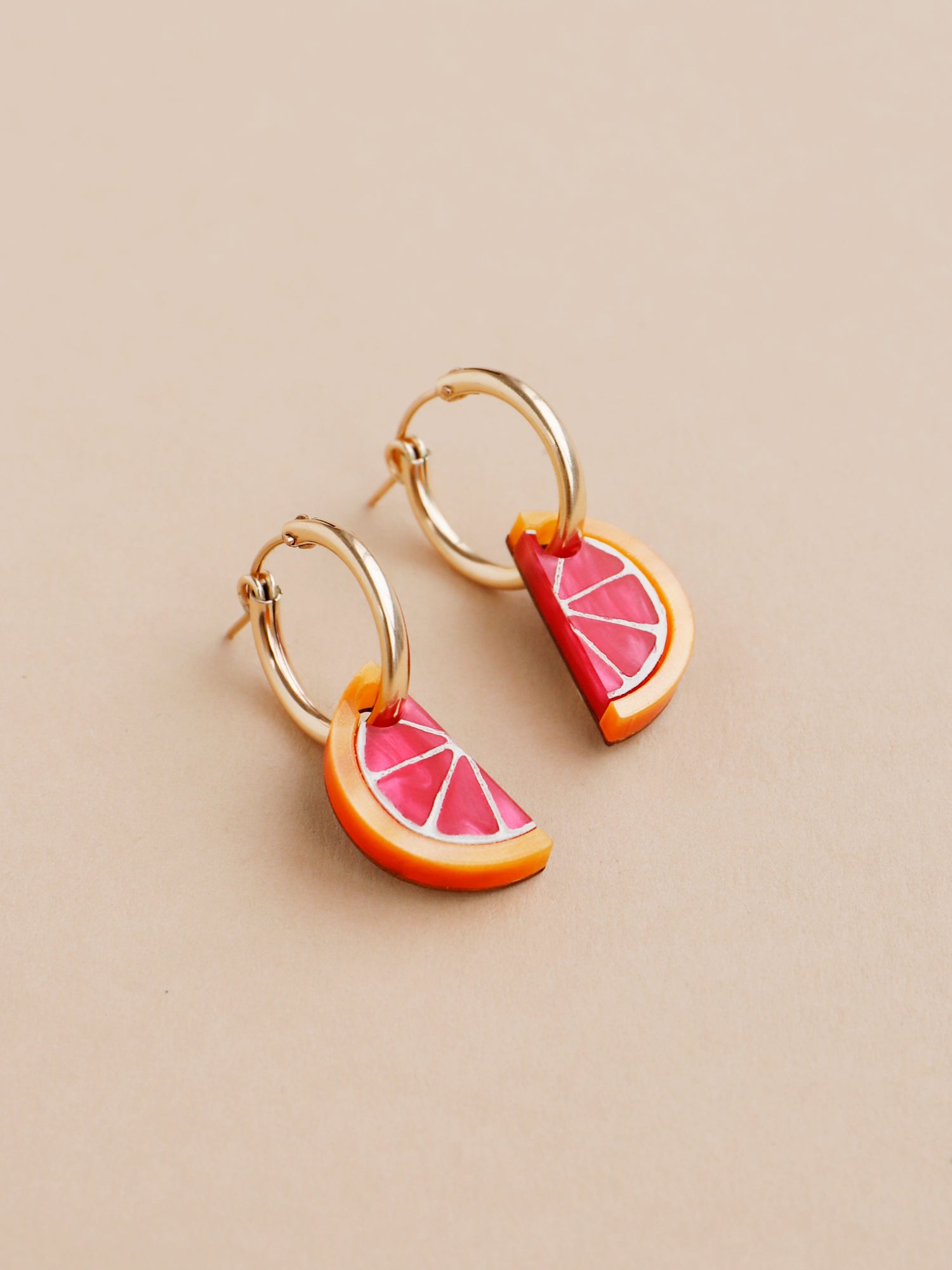 Mini Grapefruit Slice Hoops