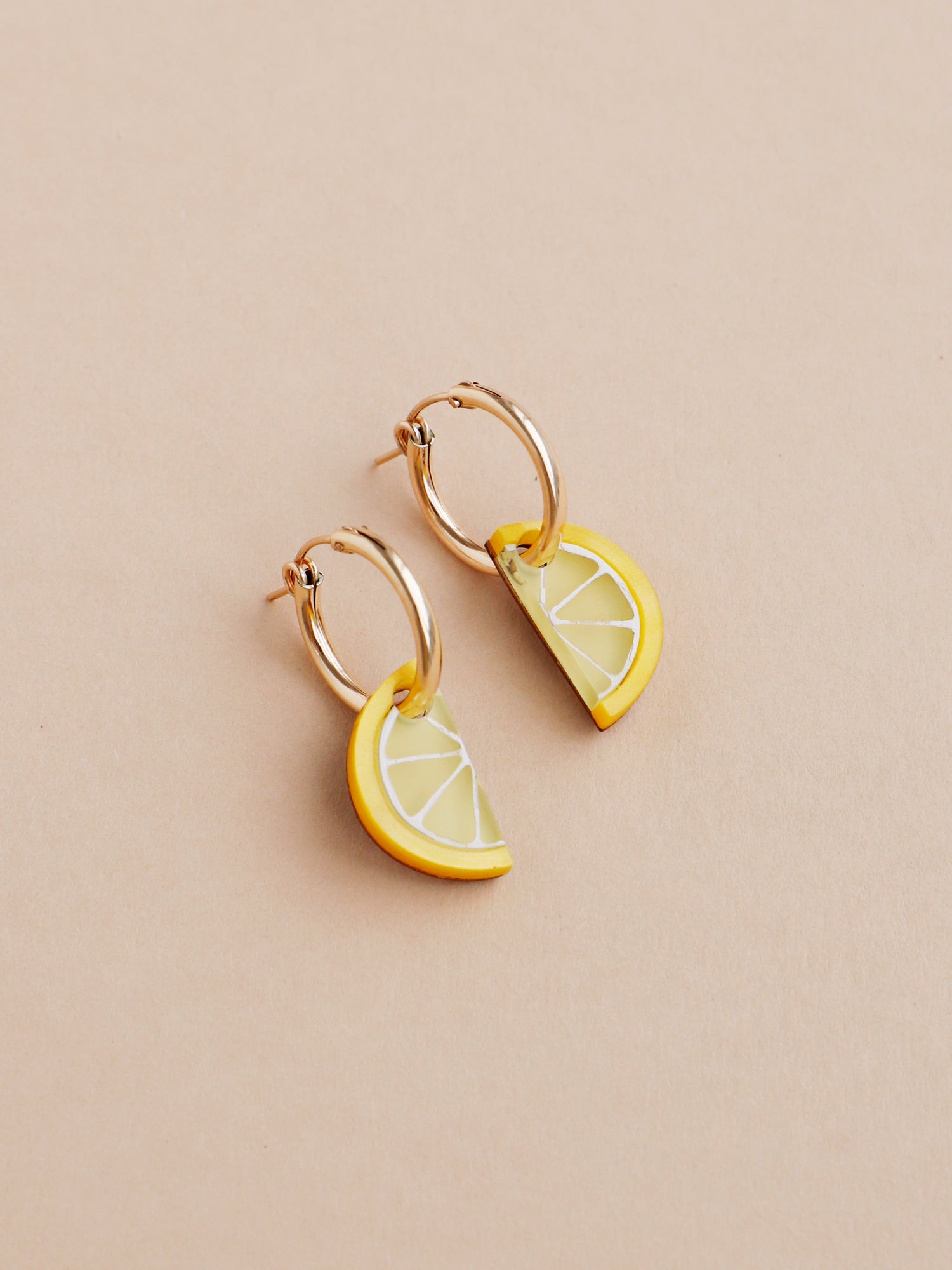 Mini Lemon Slice Hoops