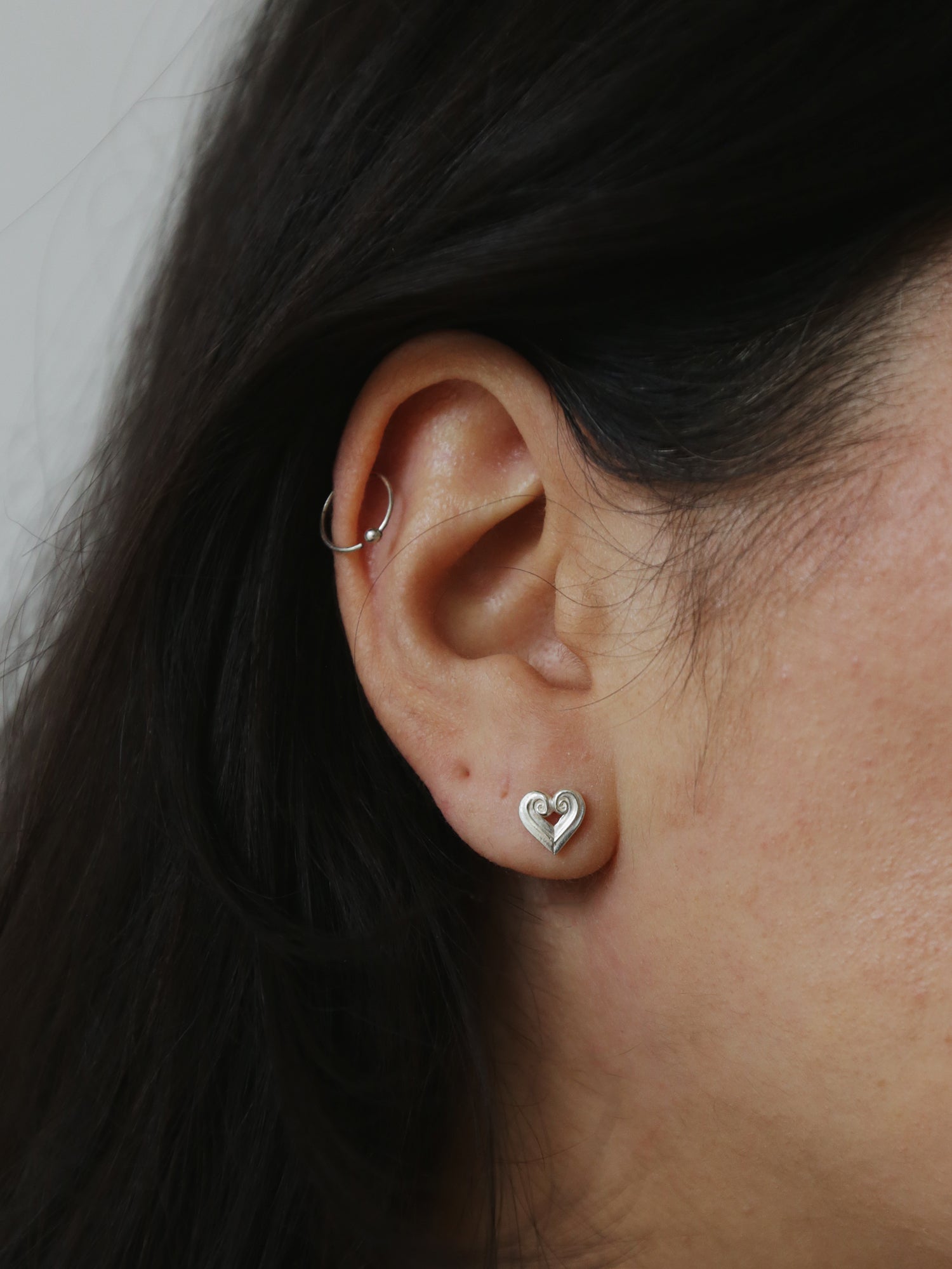 Mini Reverie Studs - Silver