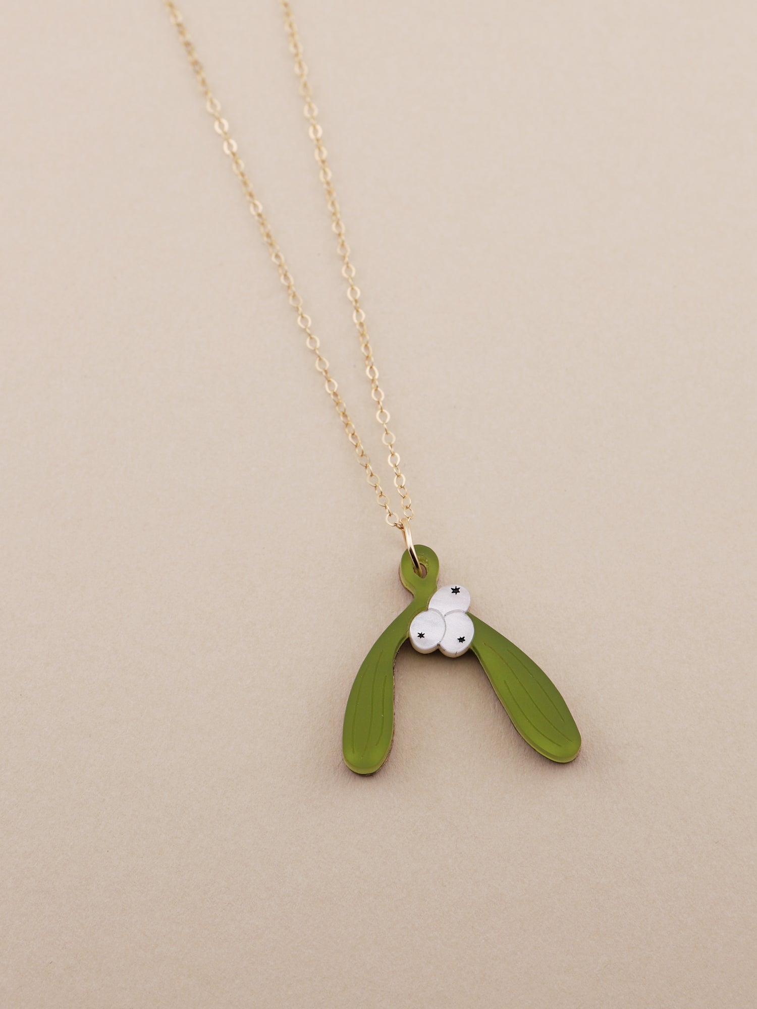 Mistletoe Necklace