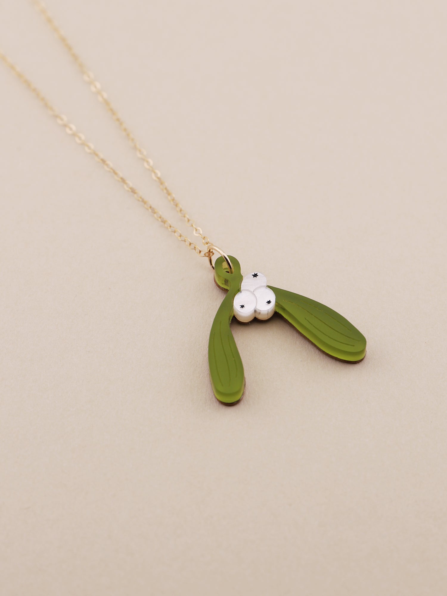 Mistletoe Necklace