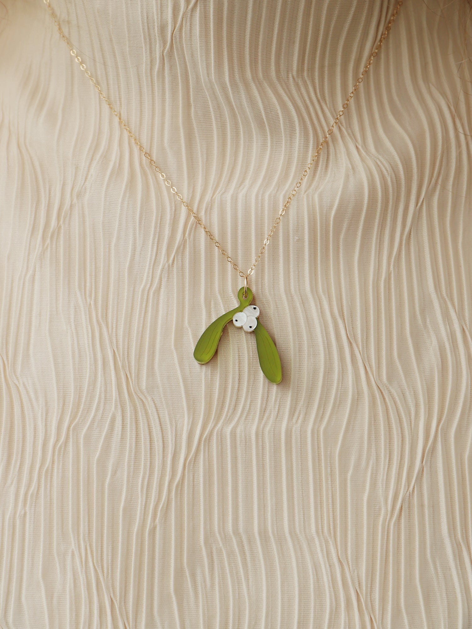 Mistletoe Necklace