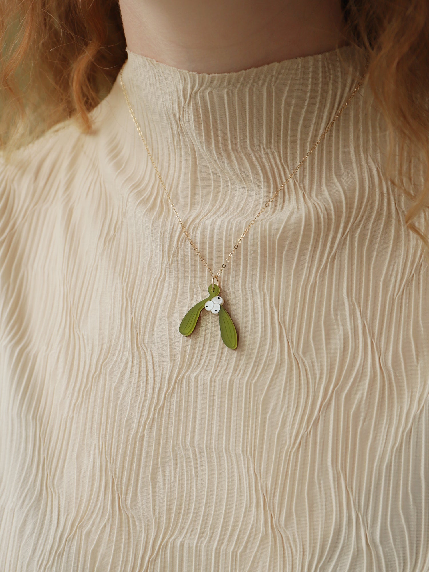 Mistletoe Necklace