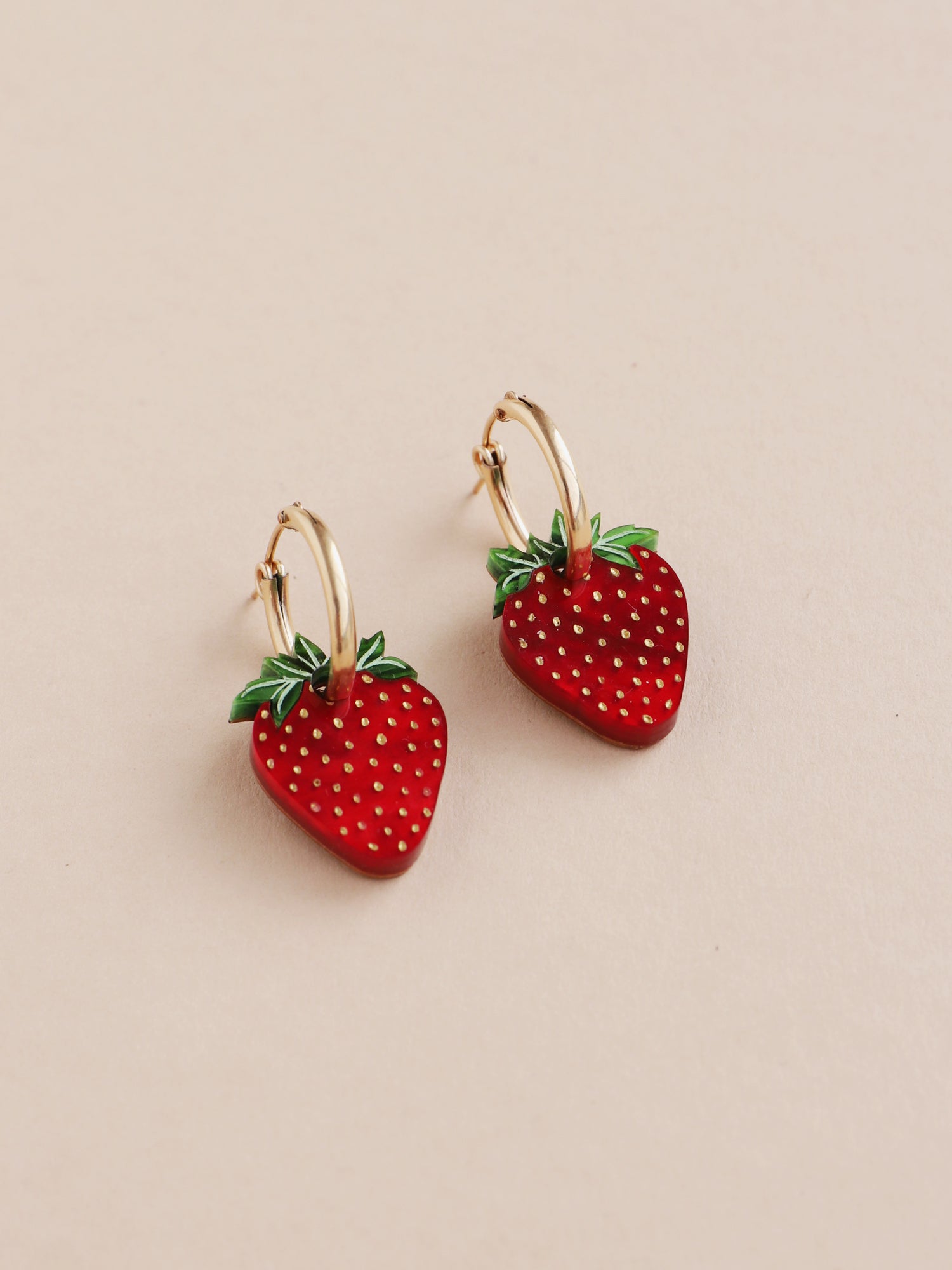 Strawberry Hoops II
