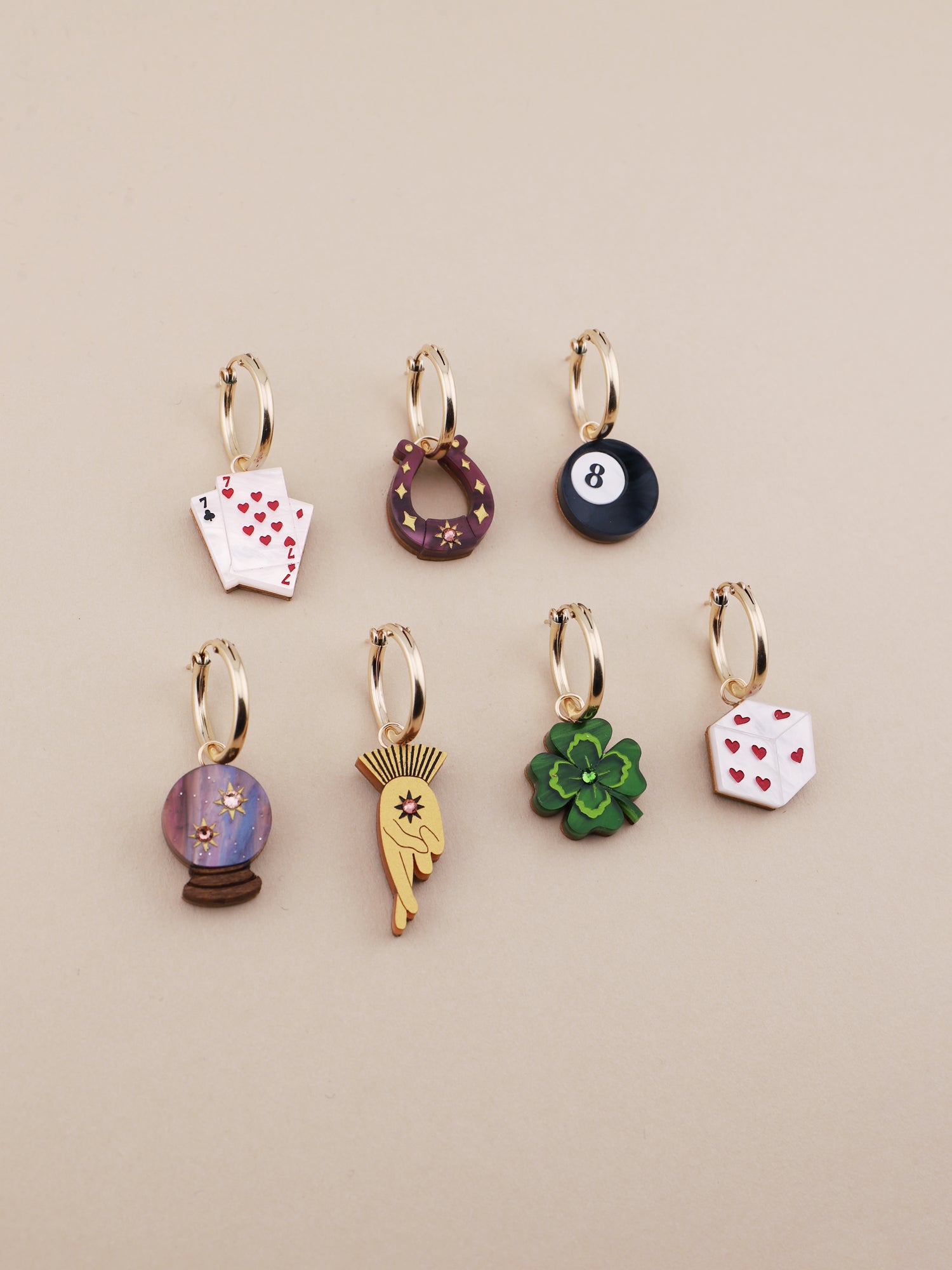 Feeling Lucky Hoops Set