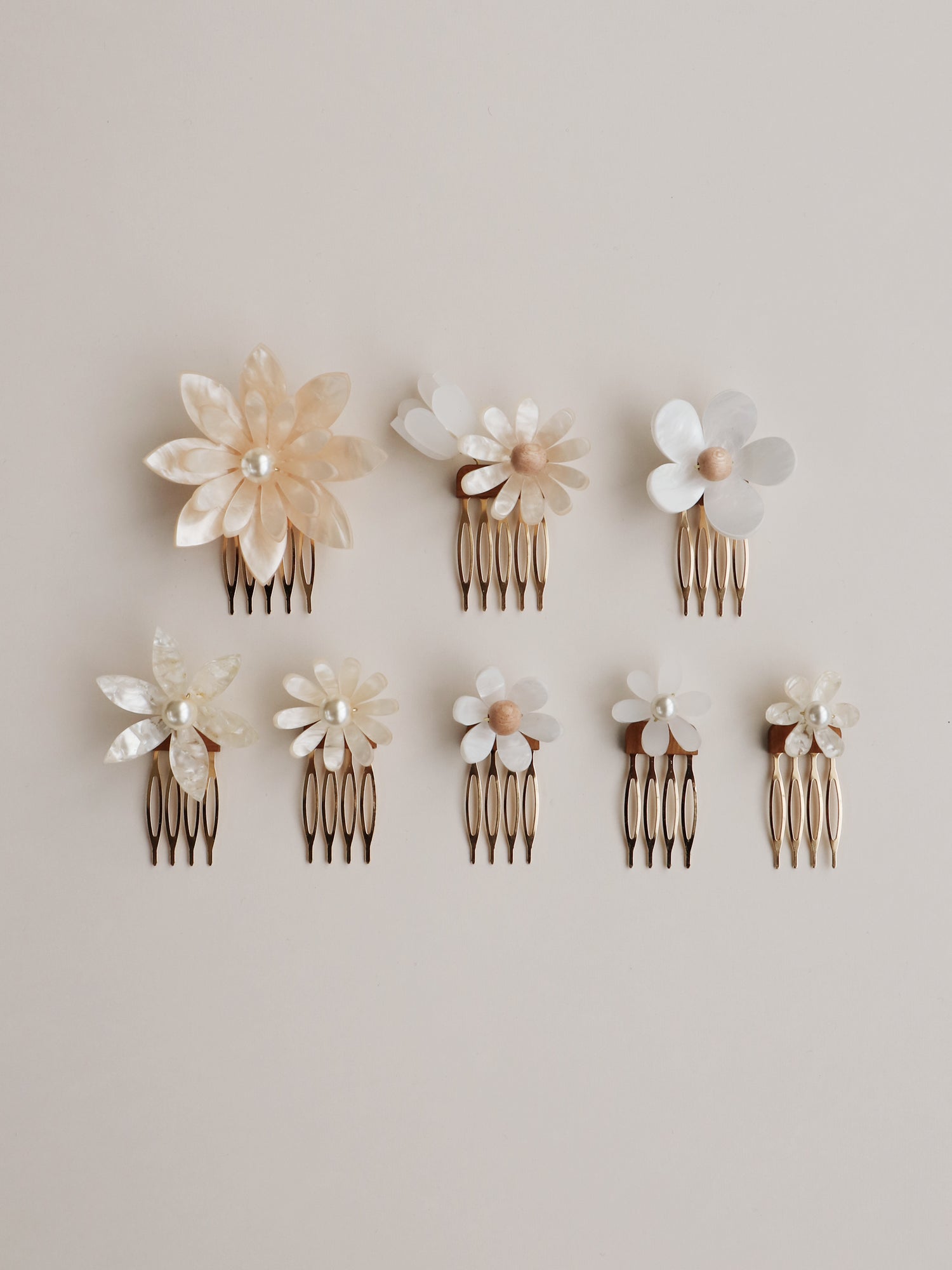 Meadow Comb Set in White