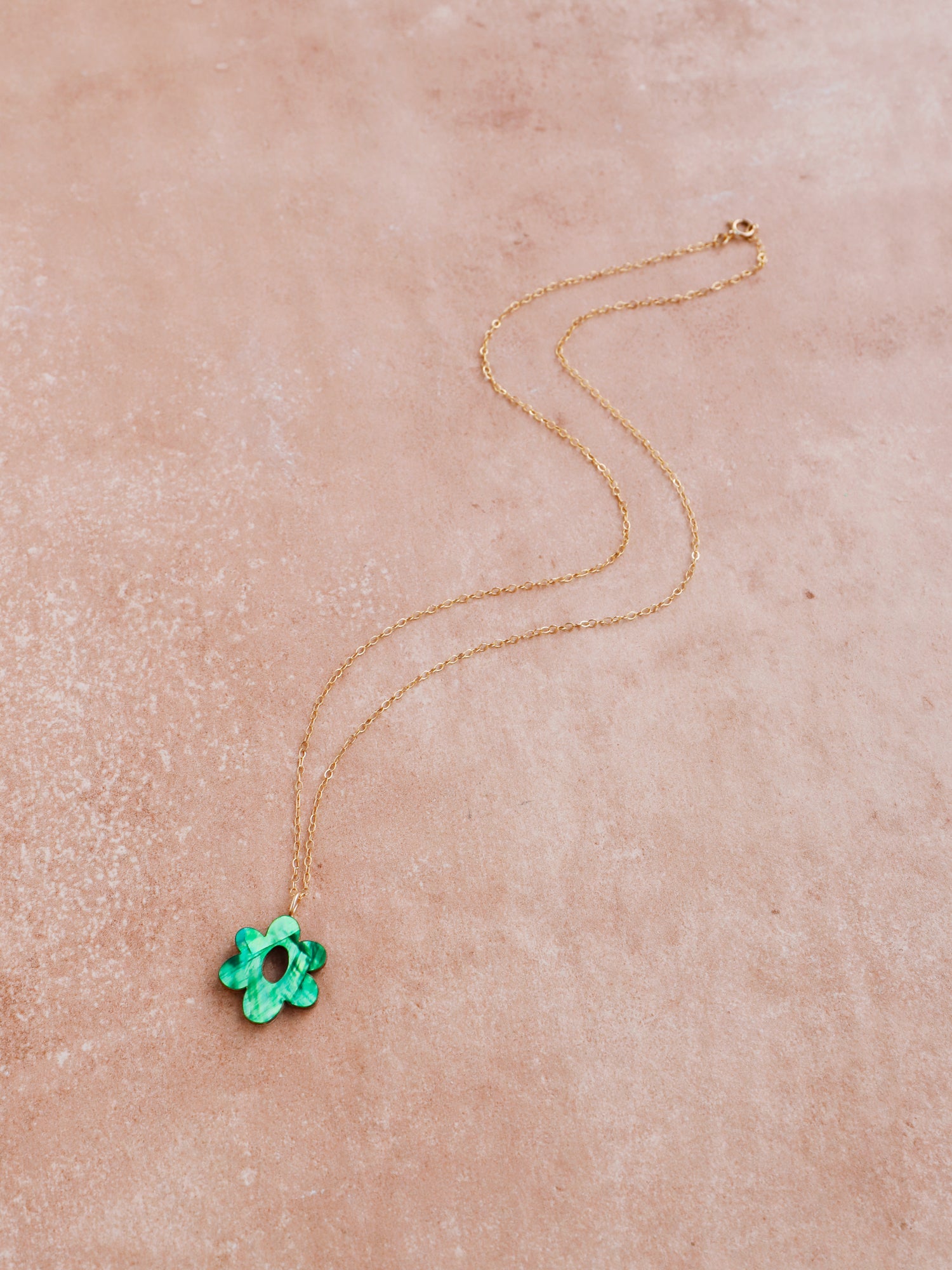 Mia Necklace in Emerald