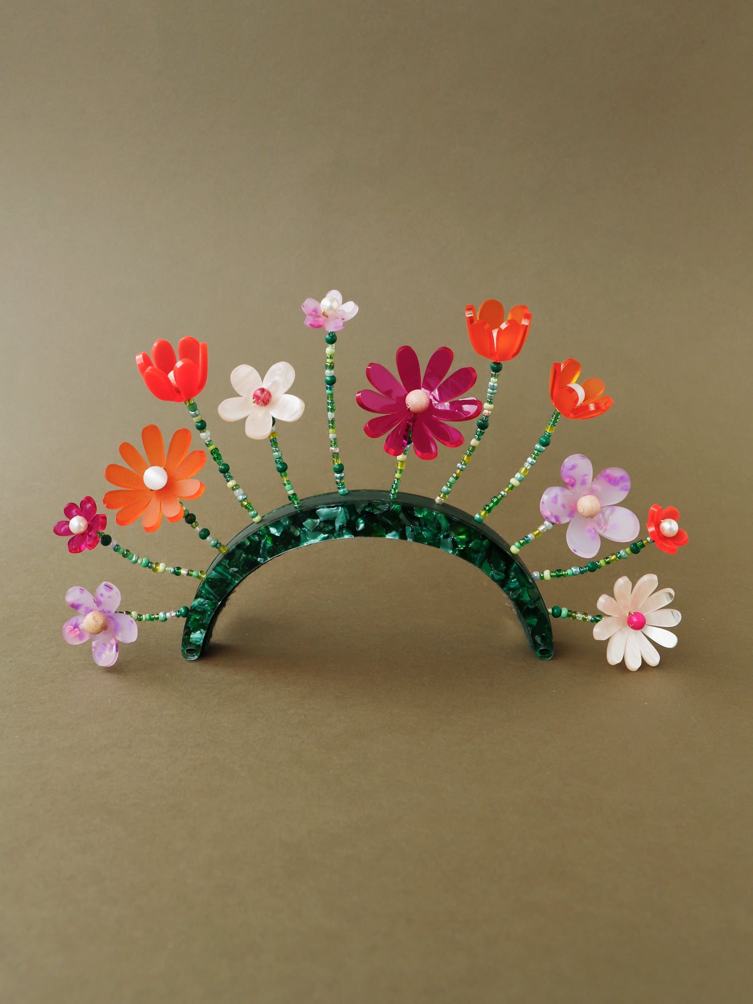Ophelia Headpiece in Pink