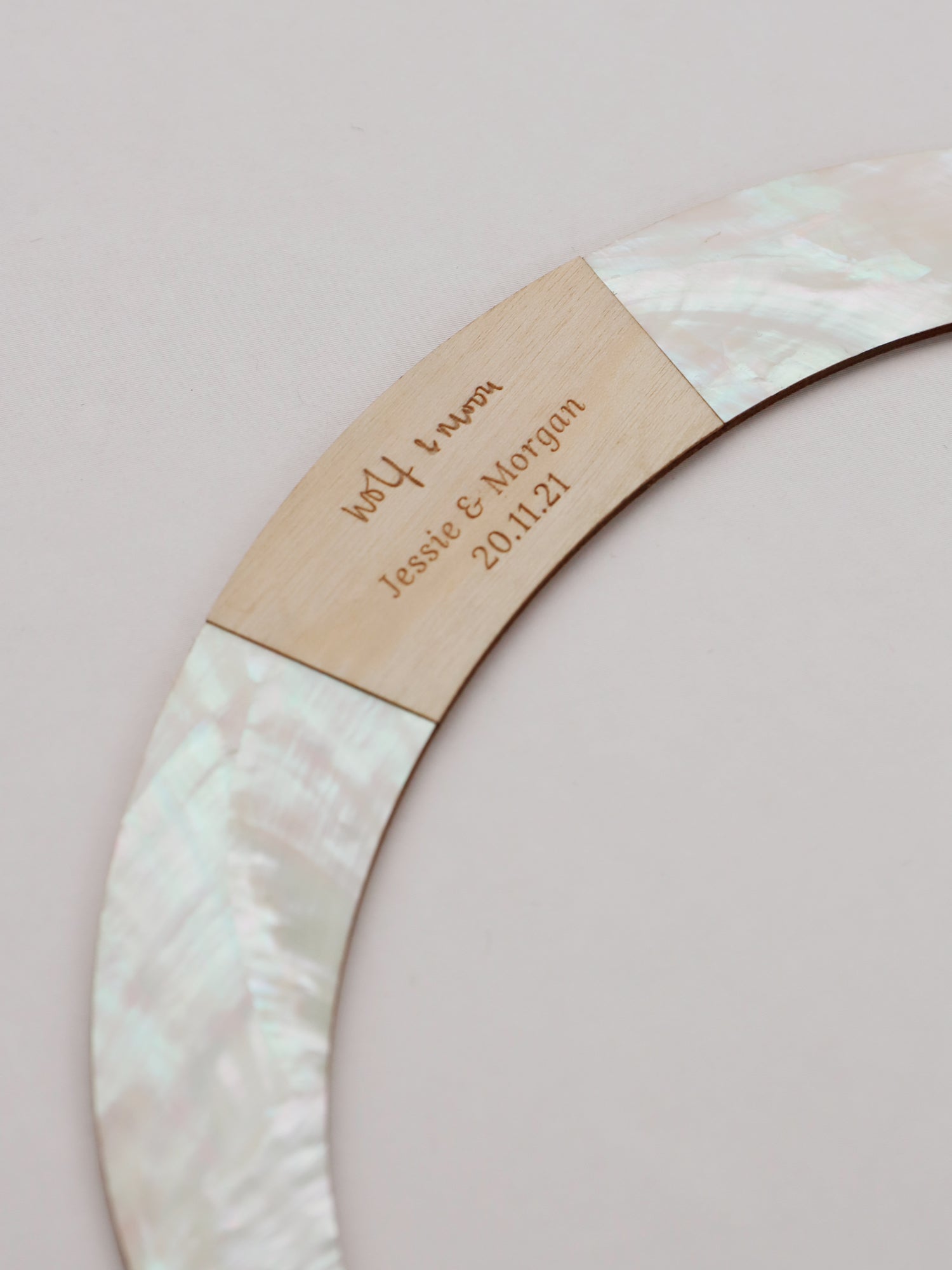 Engraved Message (Meadow Headpiece)
